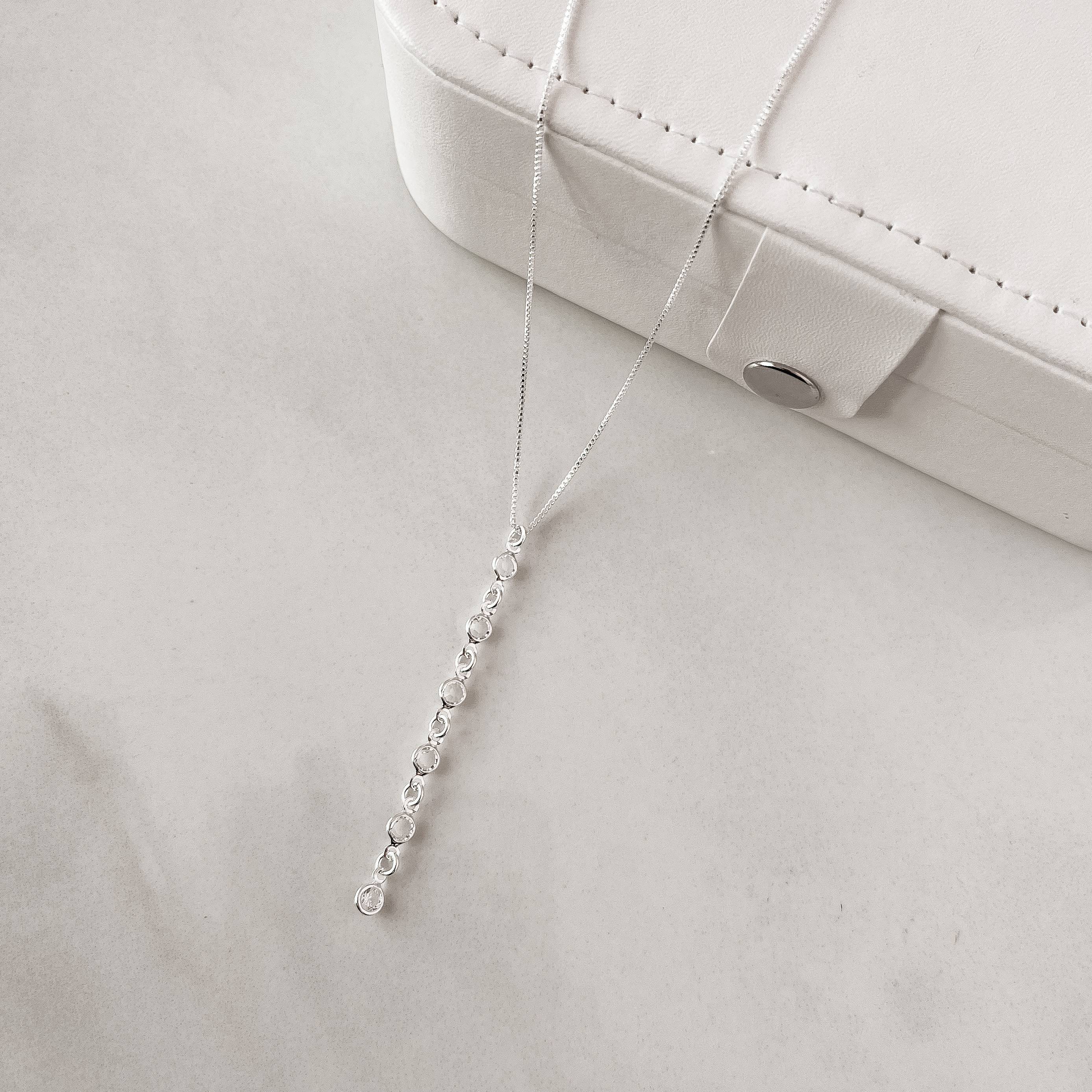 Imagem Gravatinha zircônias 5mm