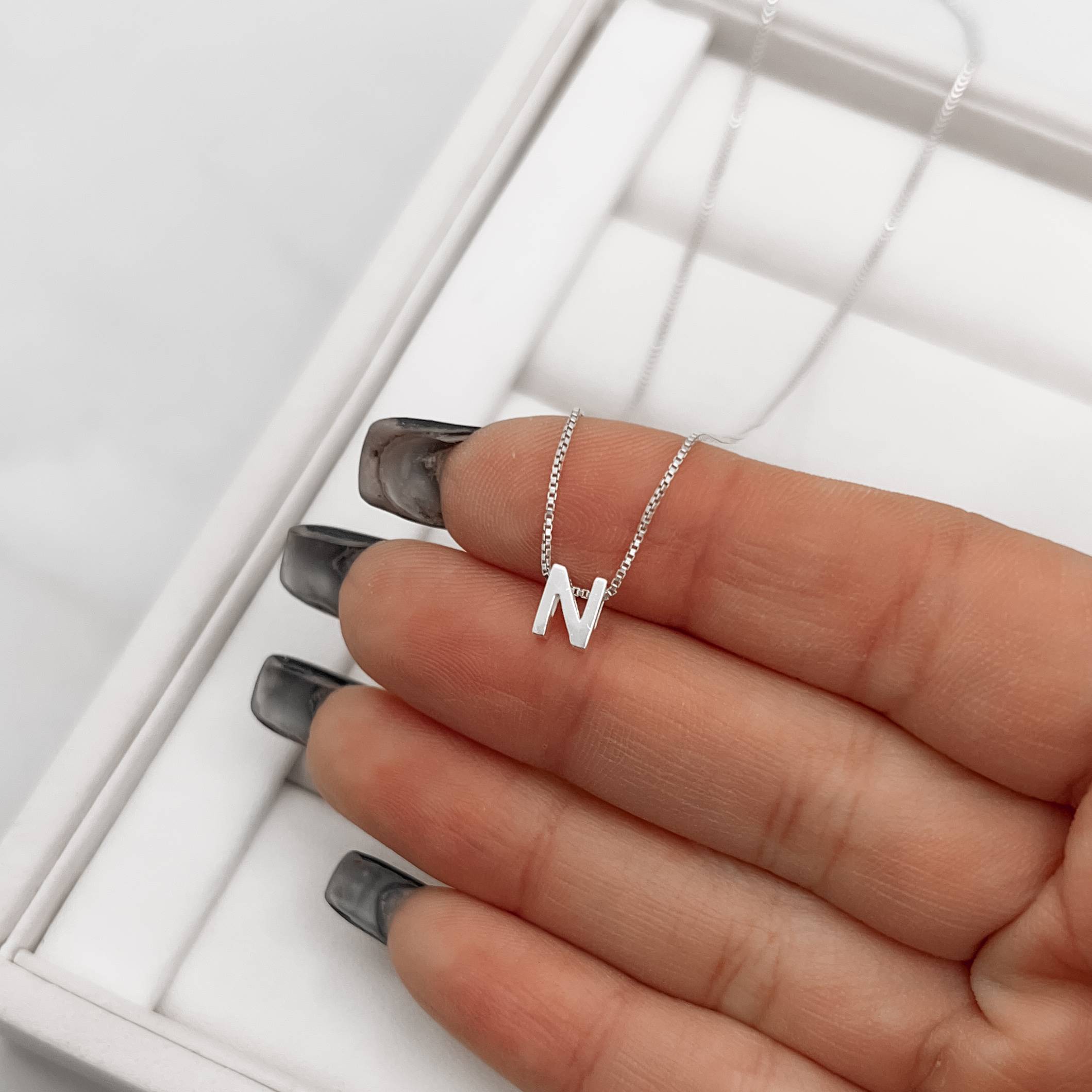 Imagem Secundária Colar letra N 6mm 45cm