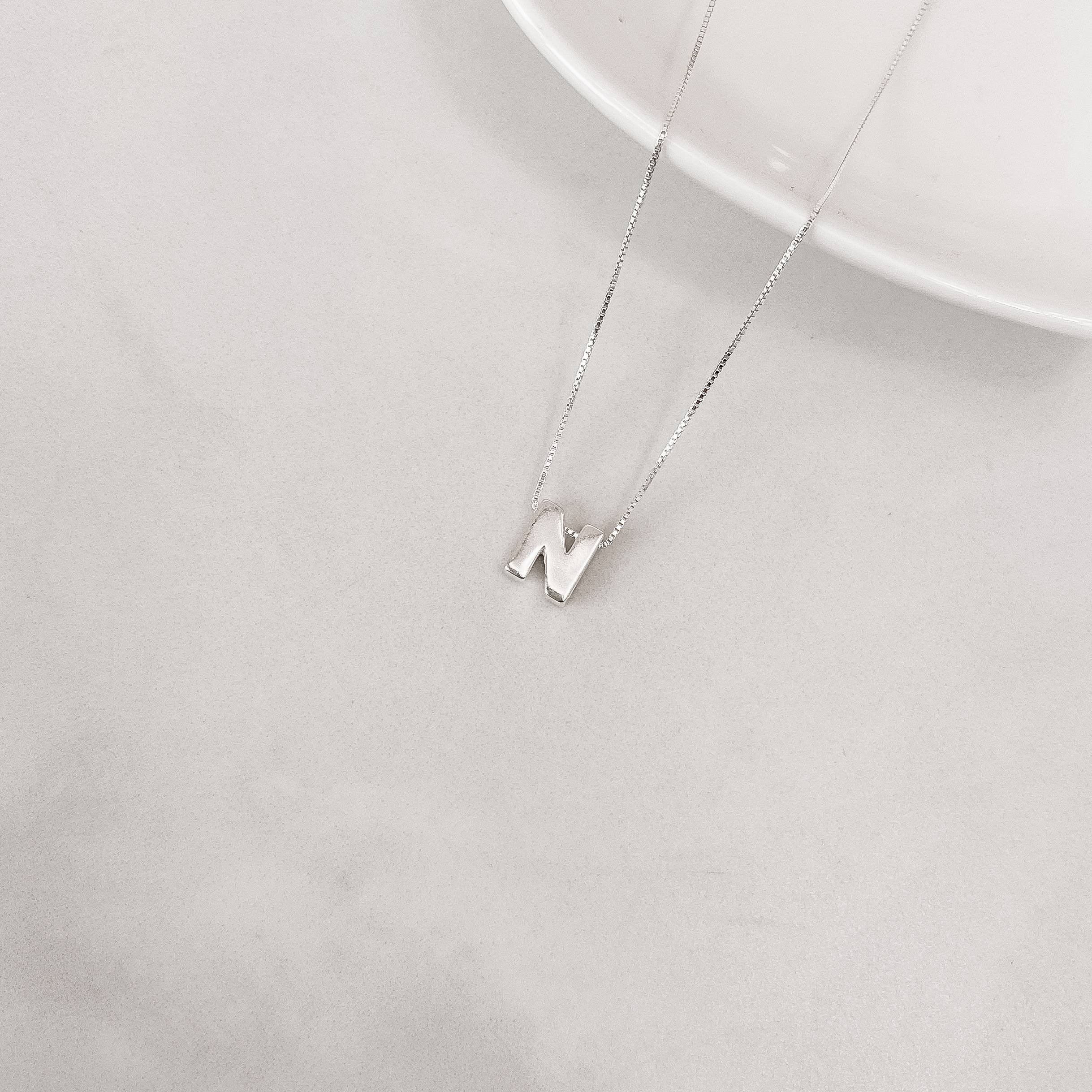 Imagem Secundária Colar letra N 9mm 45cm