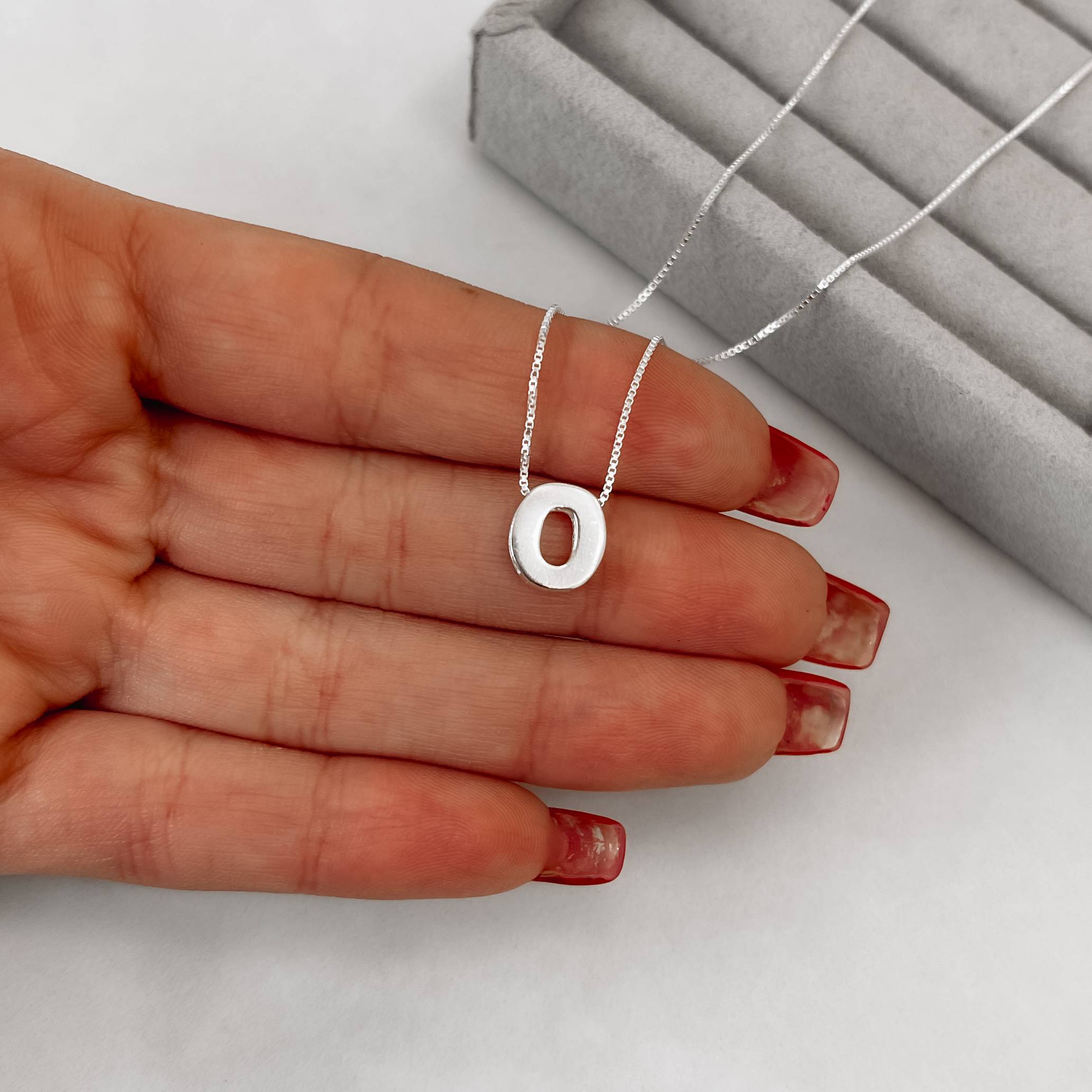 Imagem Secundária Colar letra O 9mm 45cm