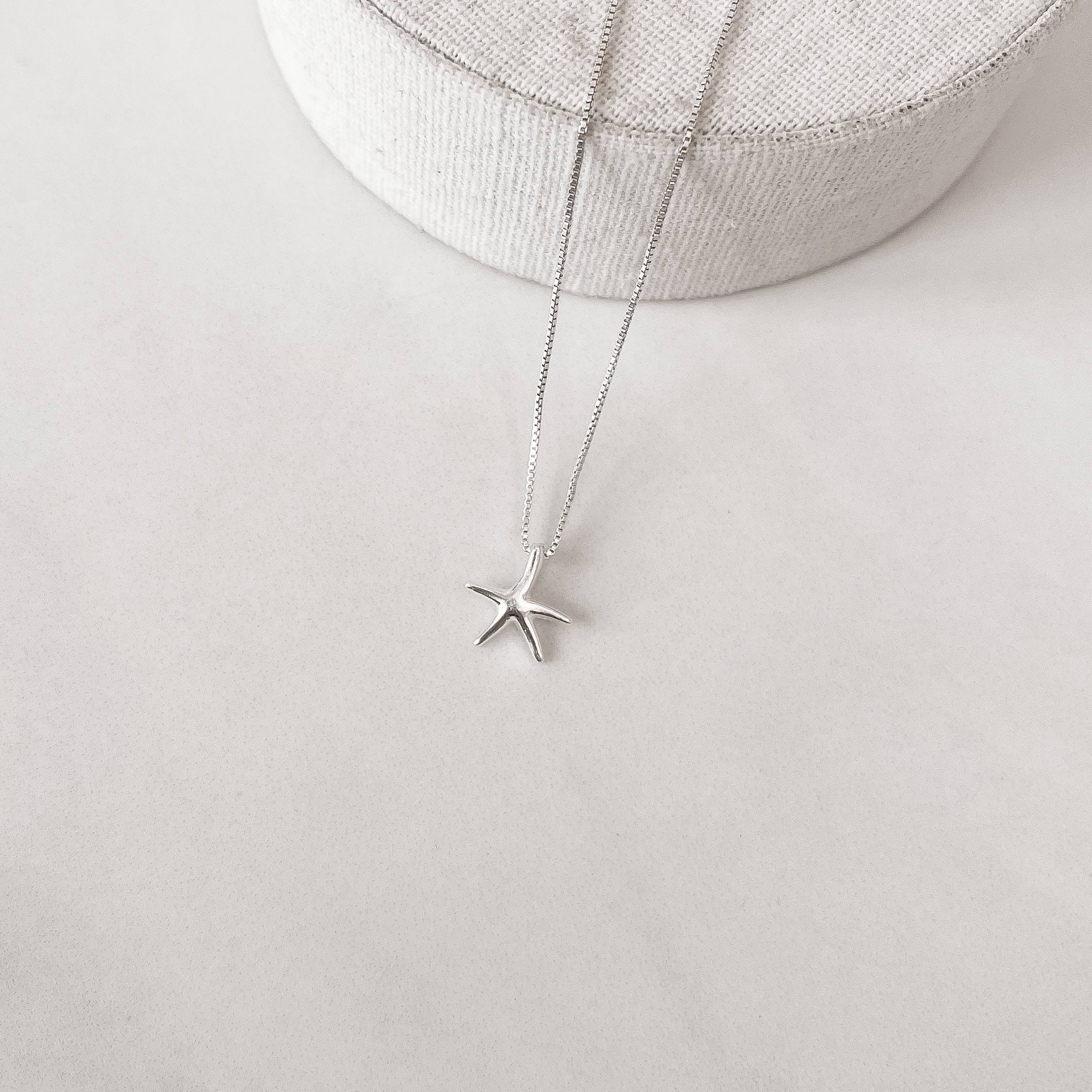 Imagem Secundária Colar estrela do mar 11mm 40cm