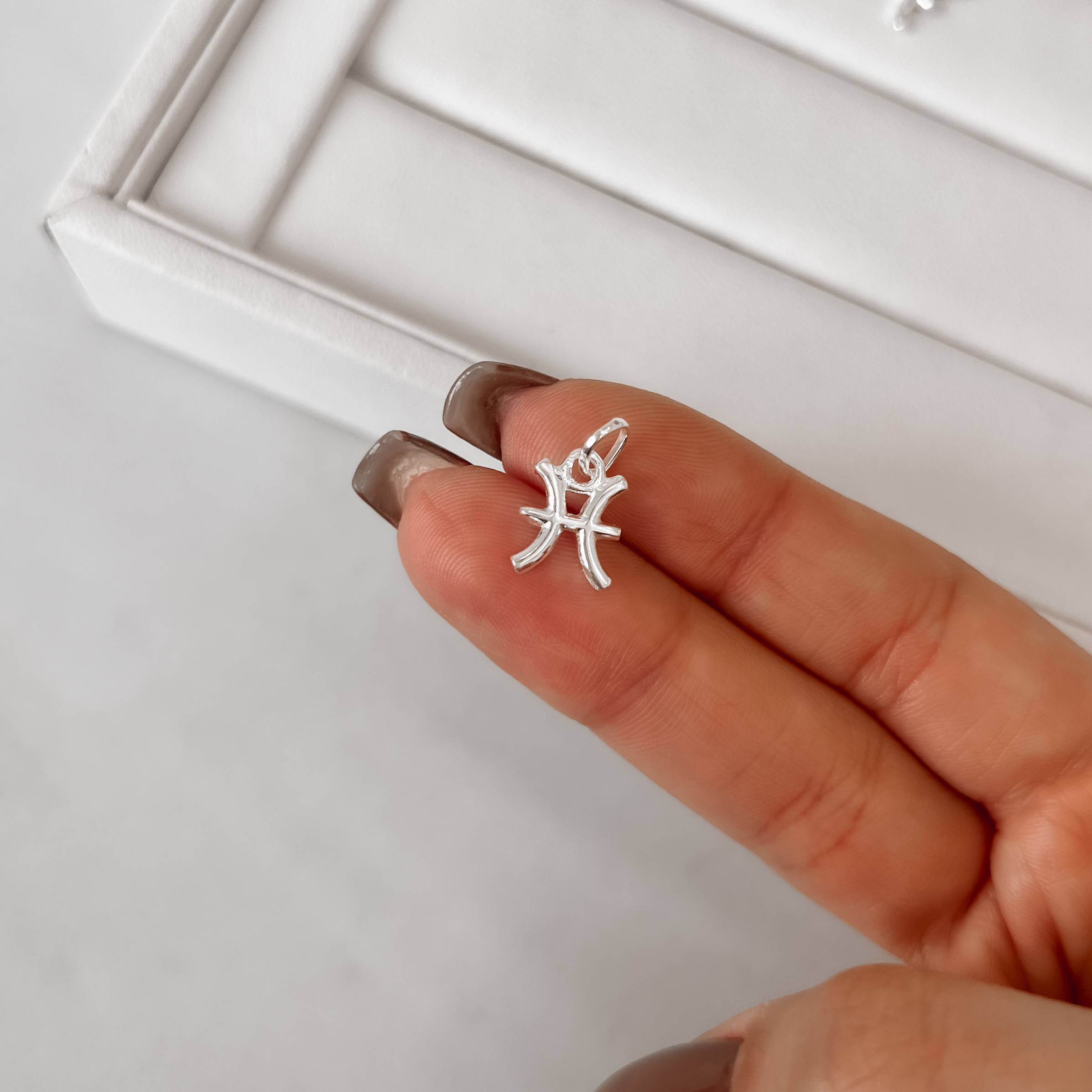 Pingente signo Peixes 10mm