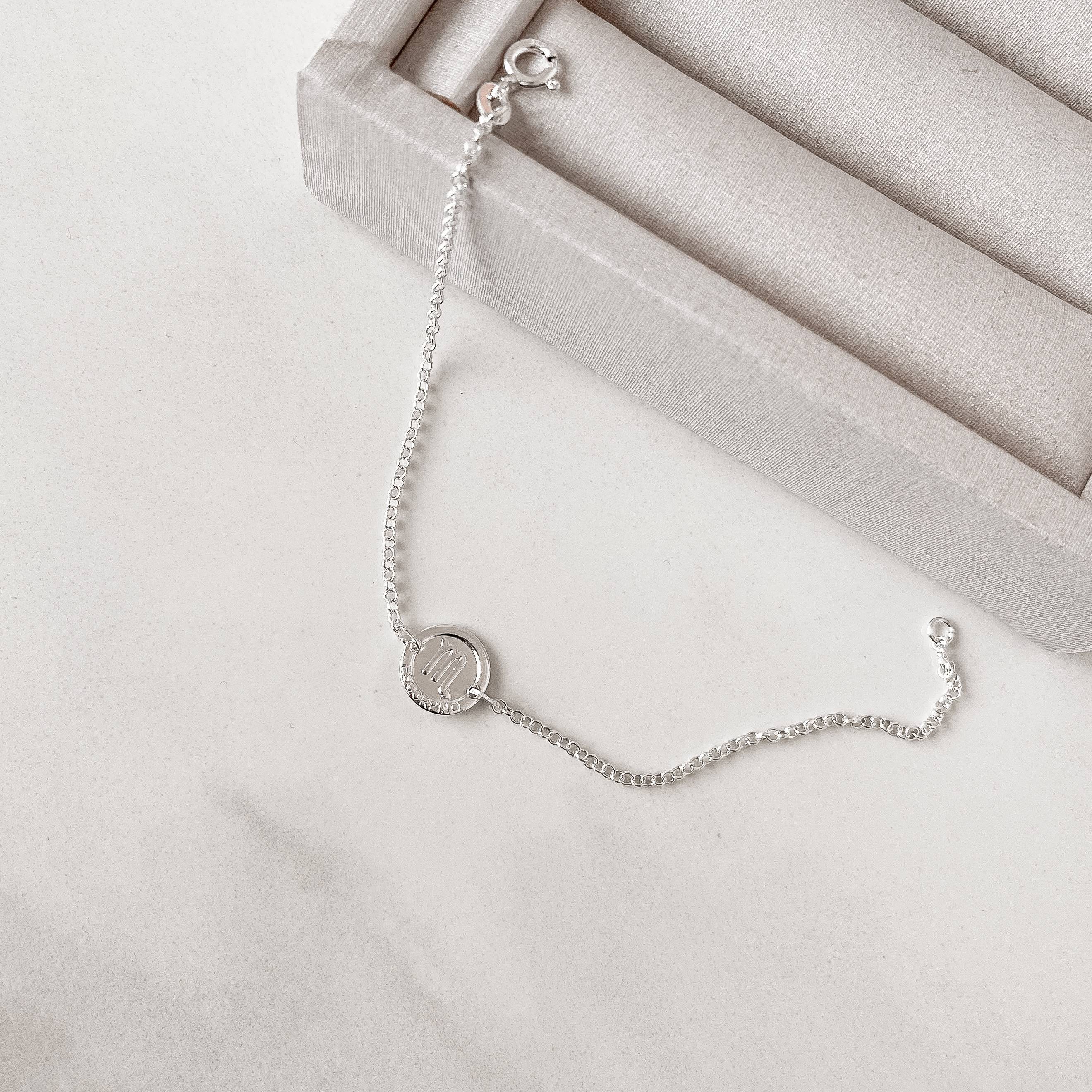 Pulseira entremeio signo escorpião