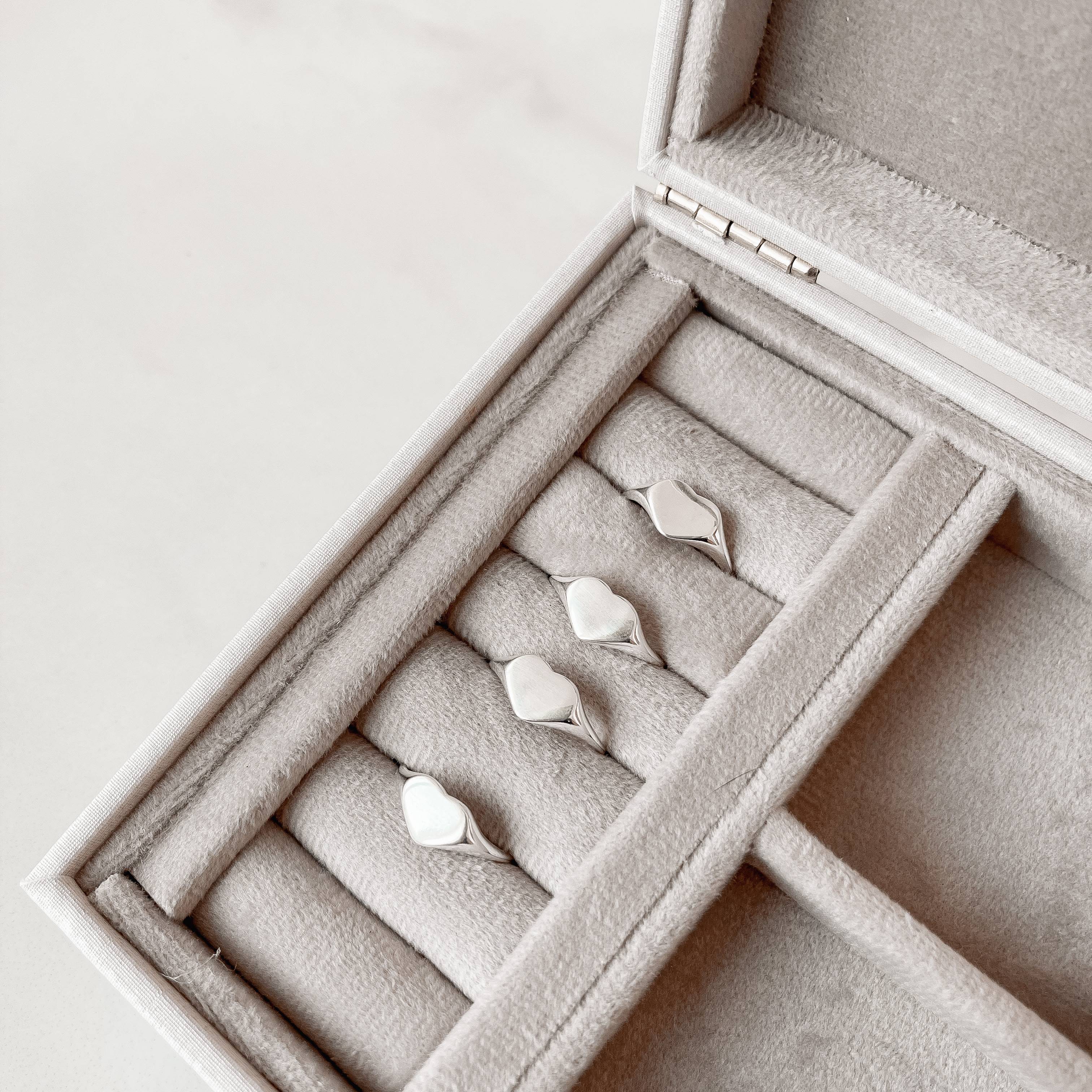 Imagem Secundária Anel coração 10mm