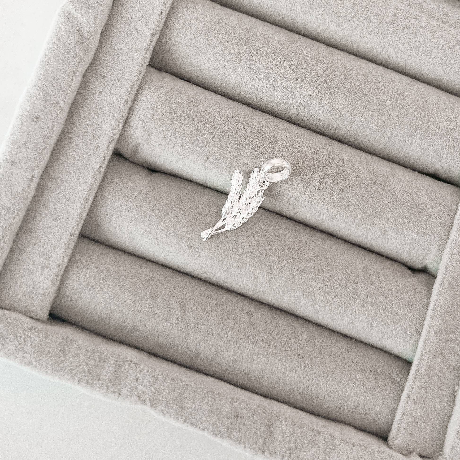 Berloque pingente trigo 18mm