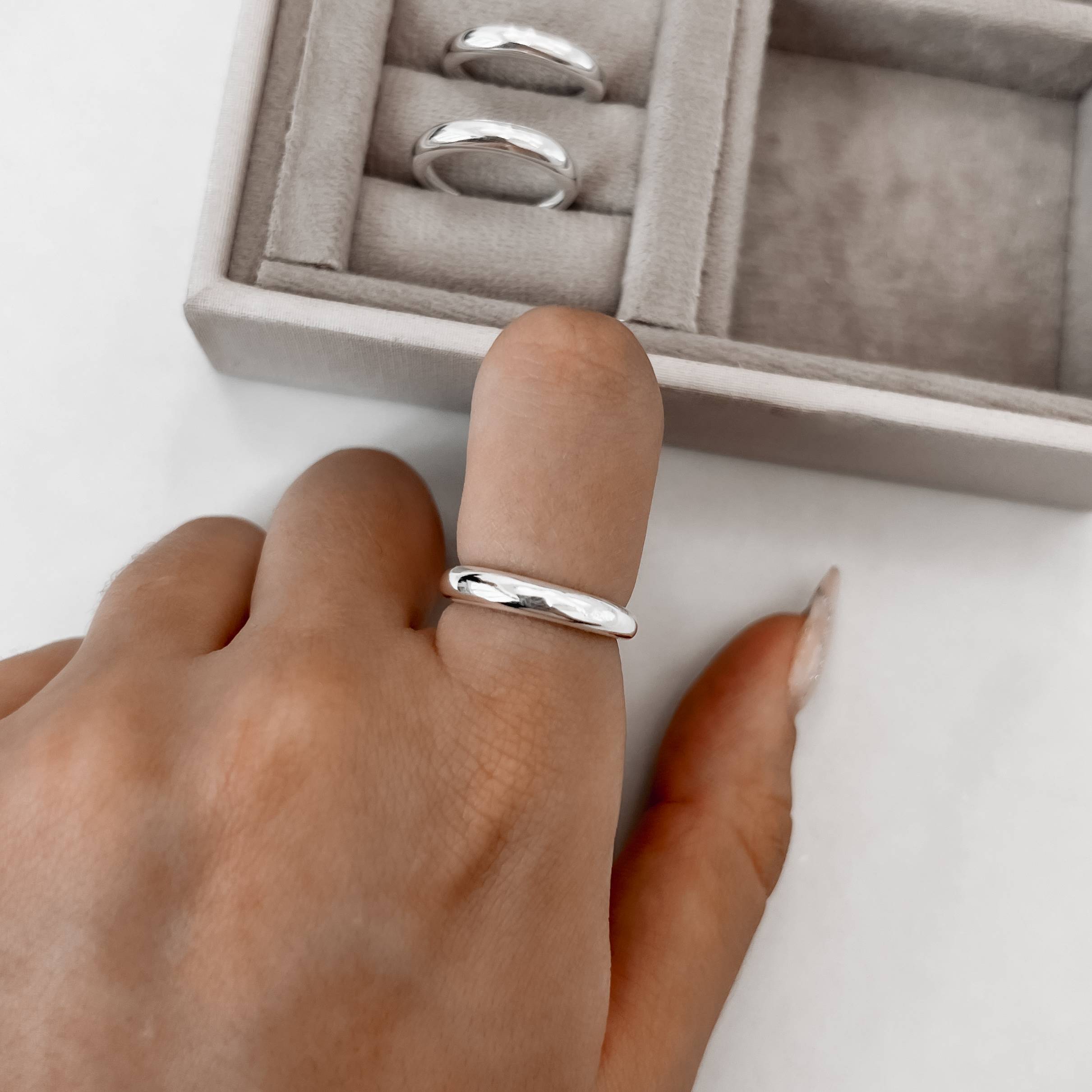 Imagem Anel largo leve