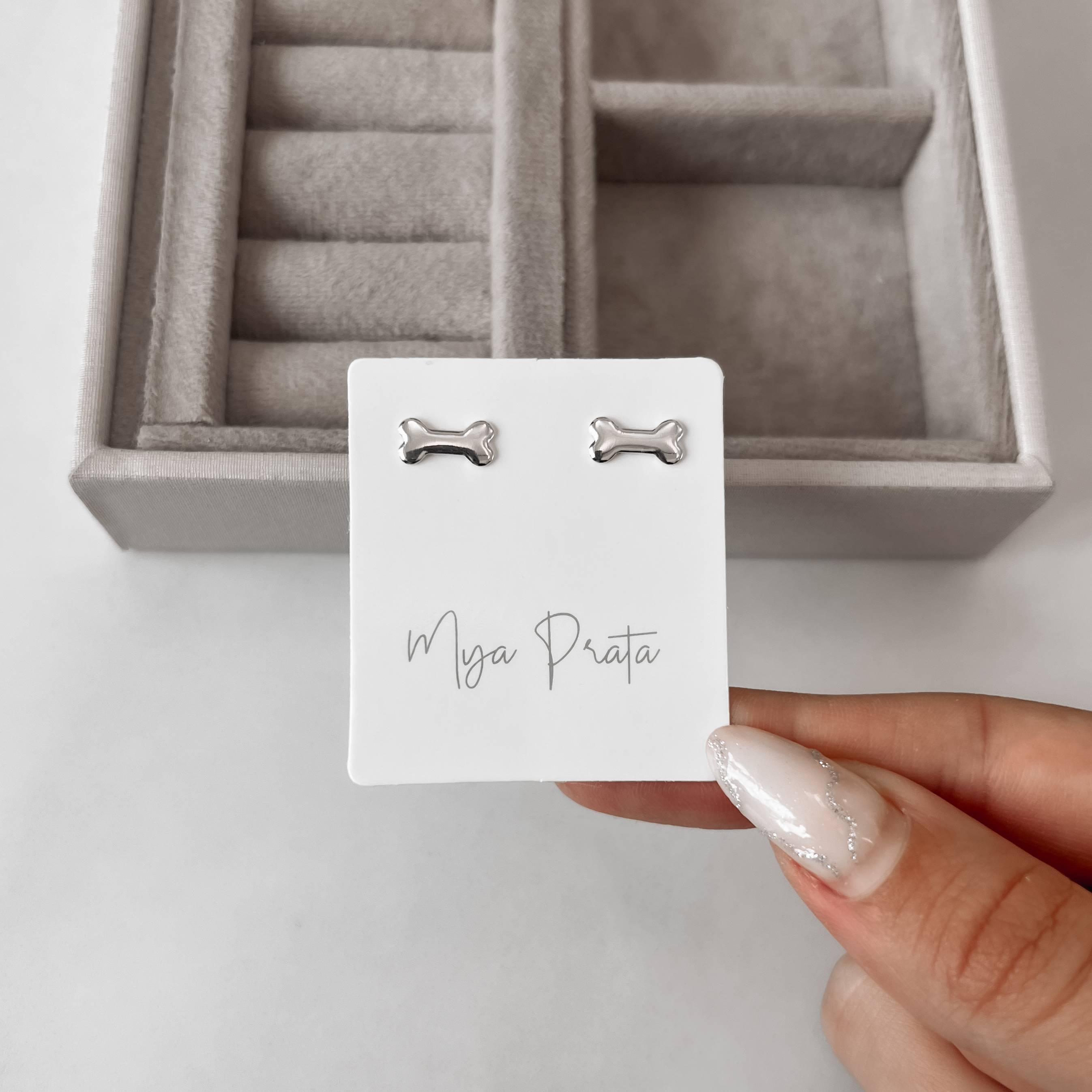 Imagem Secundária Brinco osso 10mm