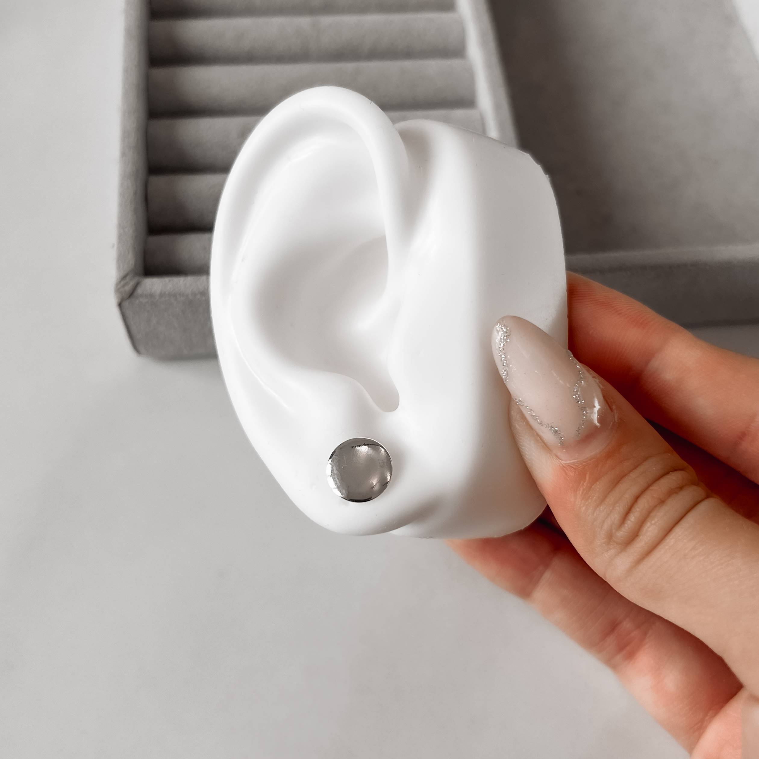 Imagem Brinco círculo 10mm