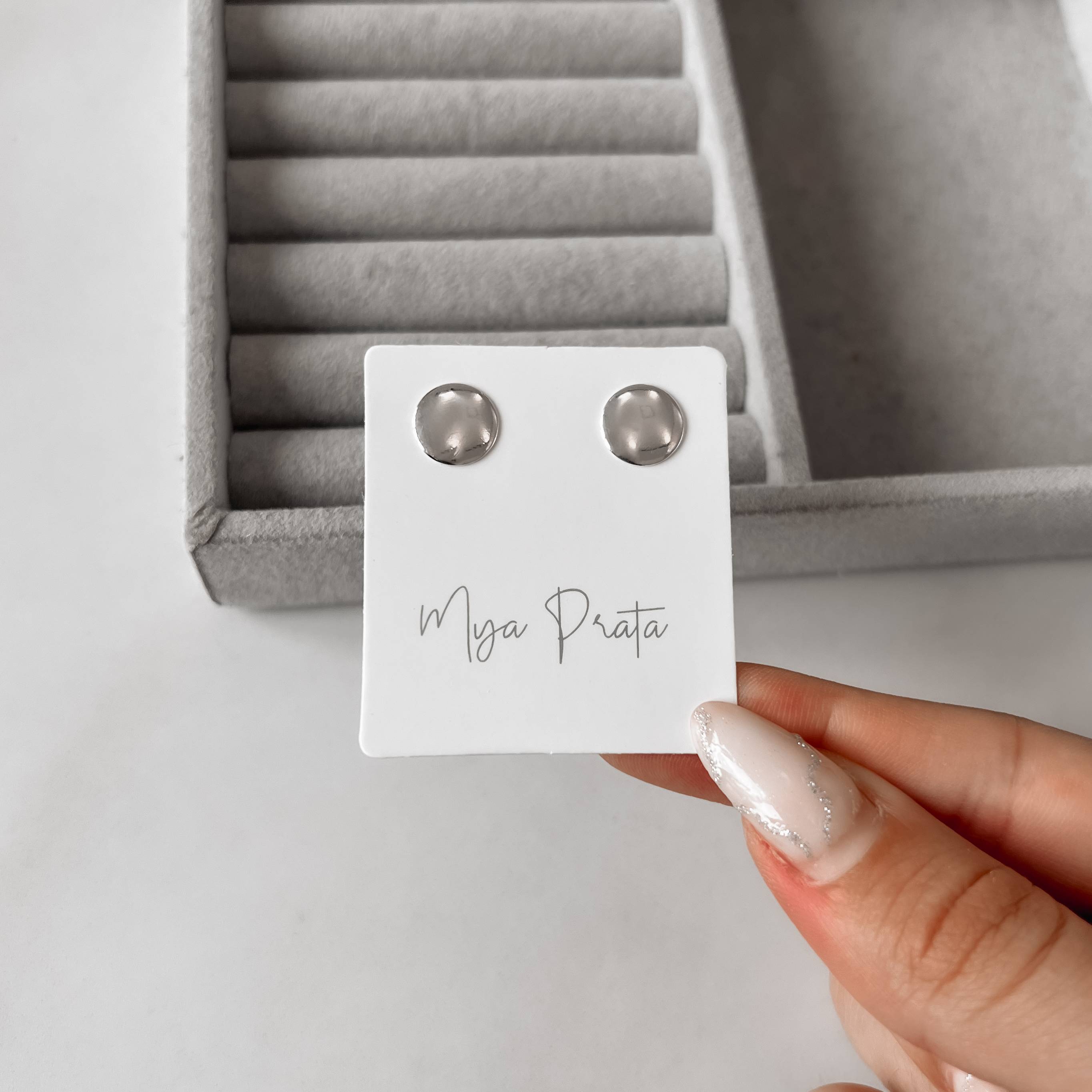 Imagem Secundária Brinco círculo 10mm