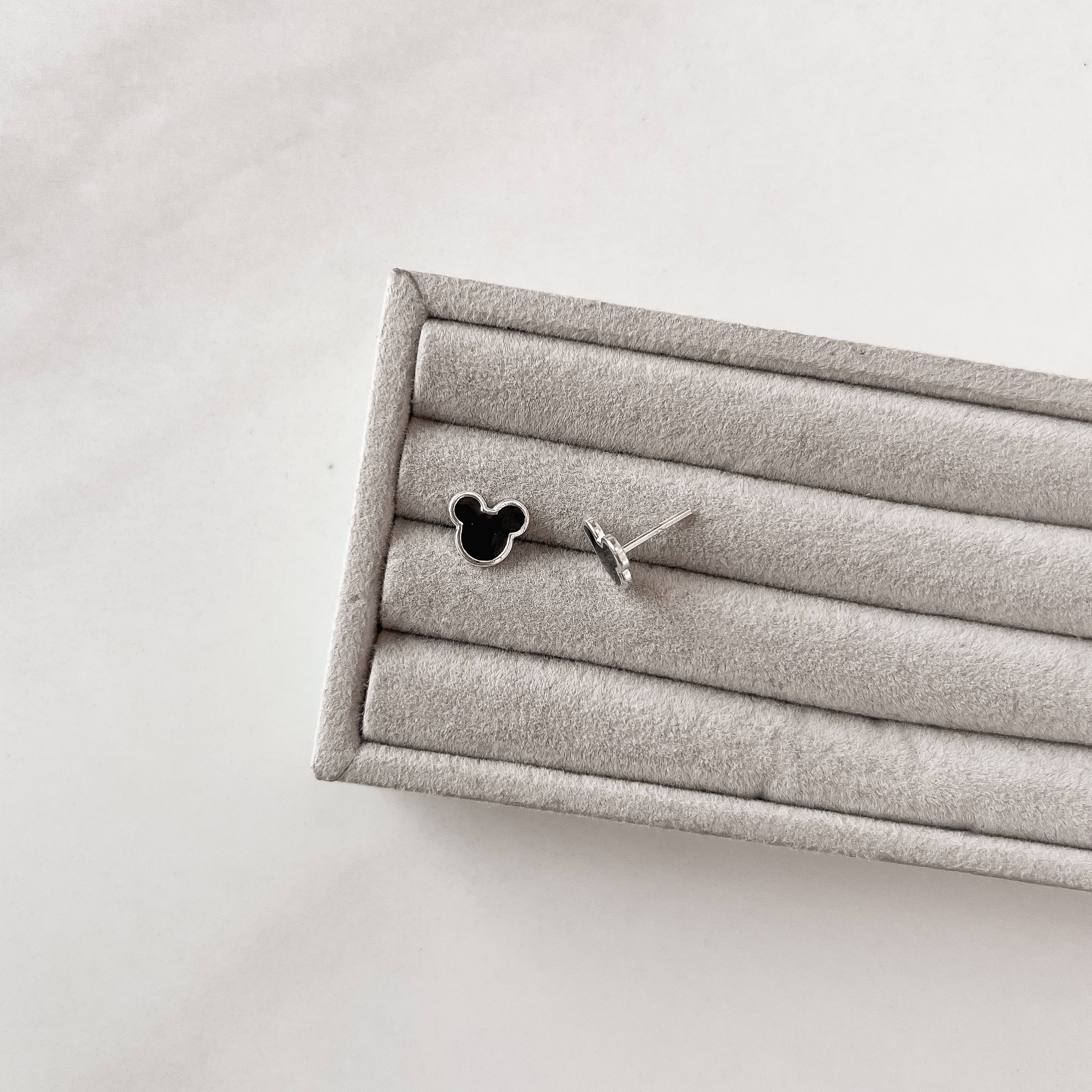 Imagem Brinco Mickey resina 8mm