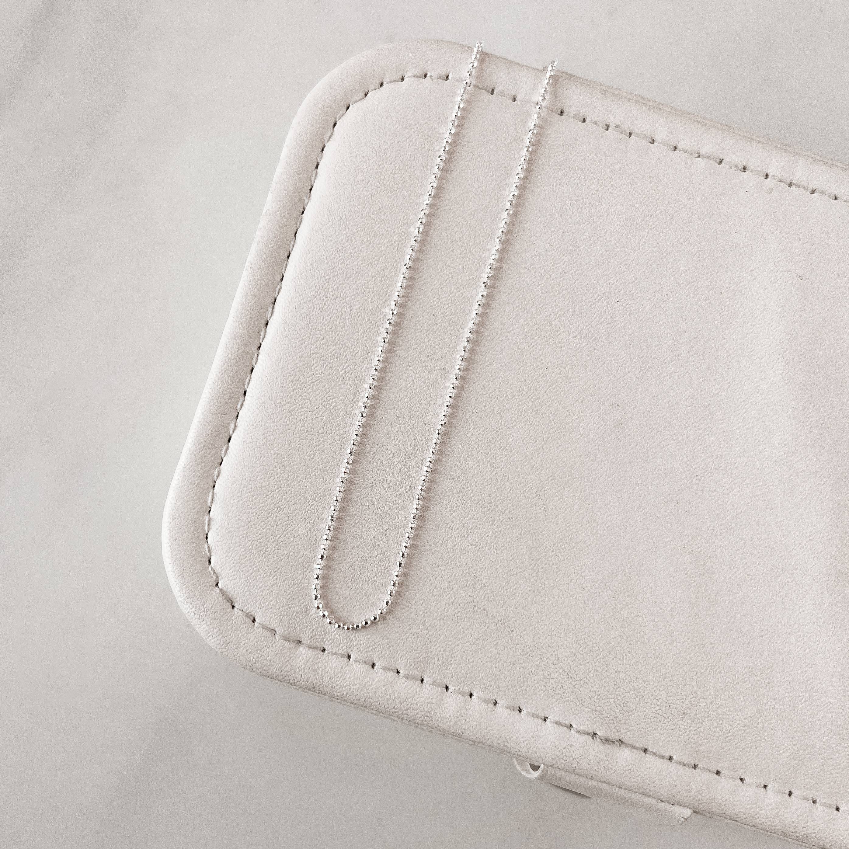 Corrente micro bolas 45cm