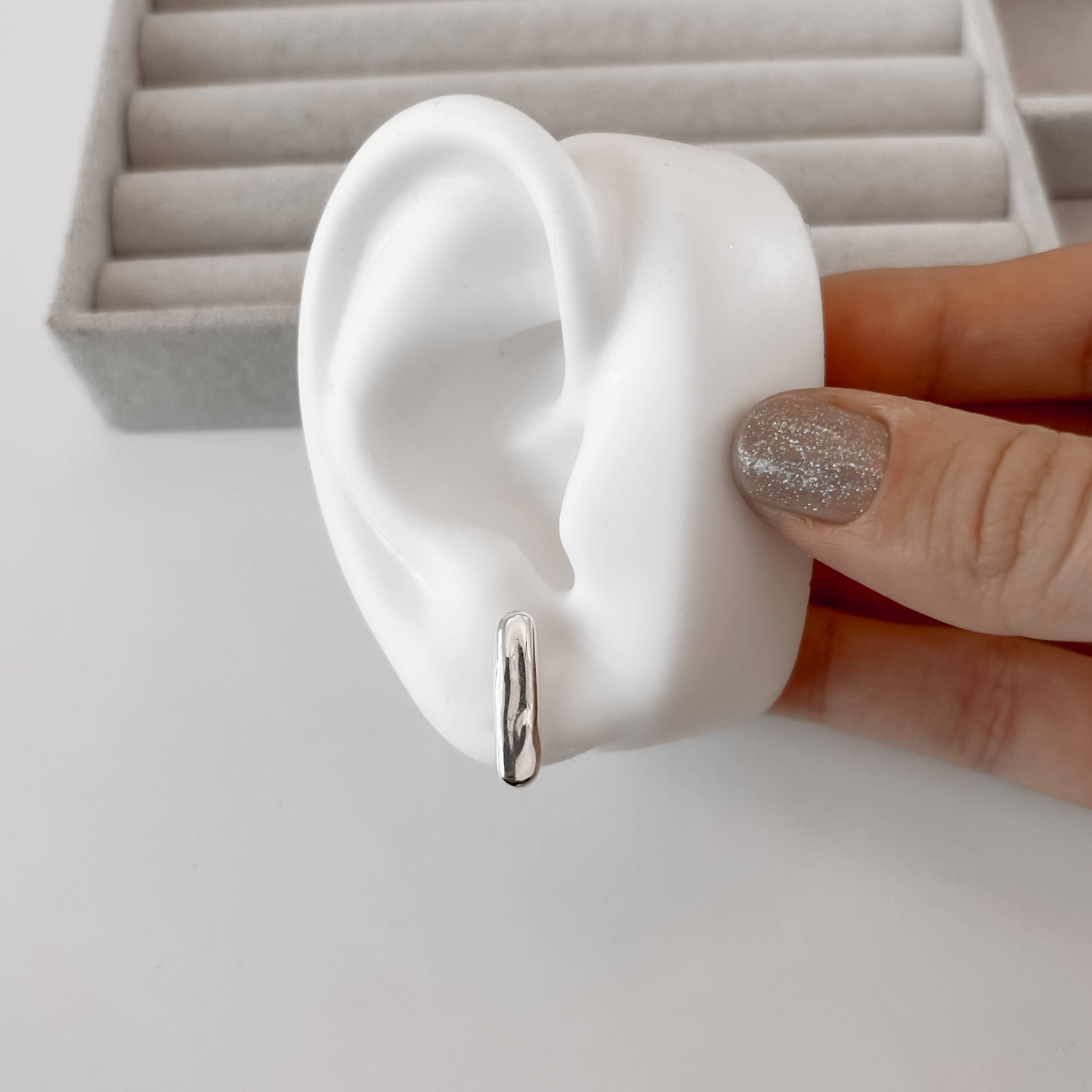 Imagem Brinco palito organic 18mm