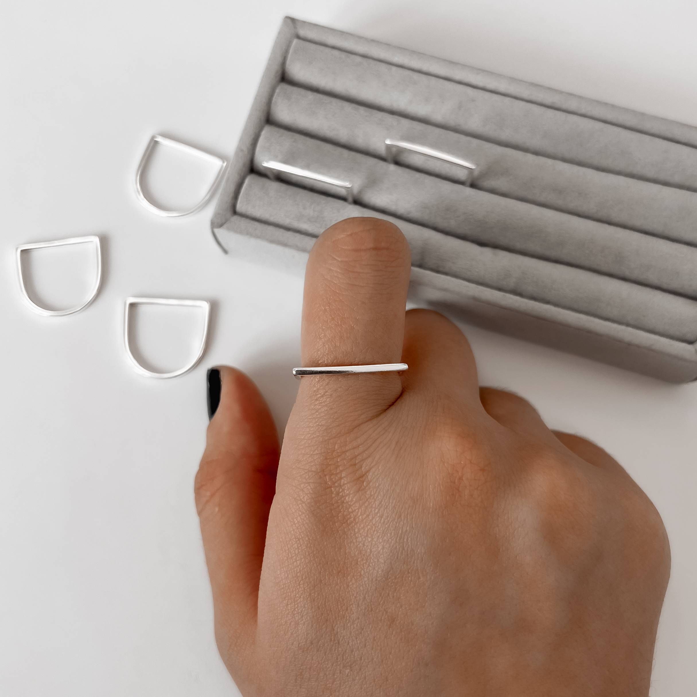 Imagem Secundária Anel reto liso 