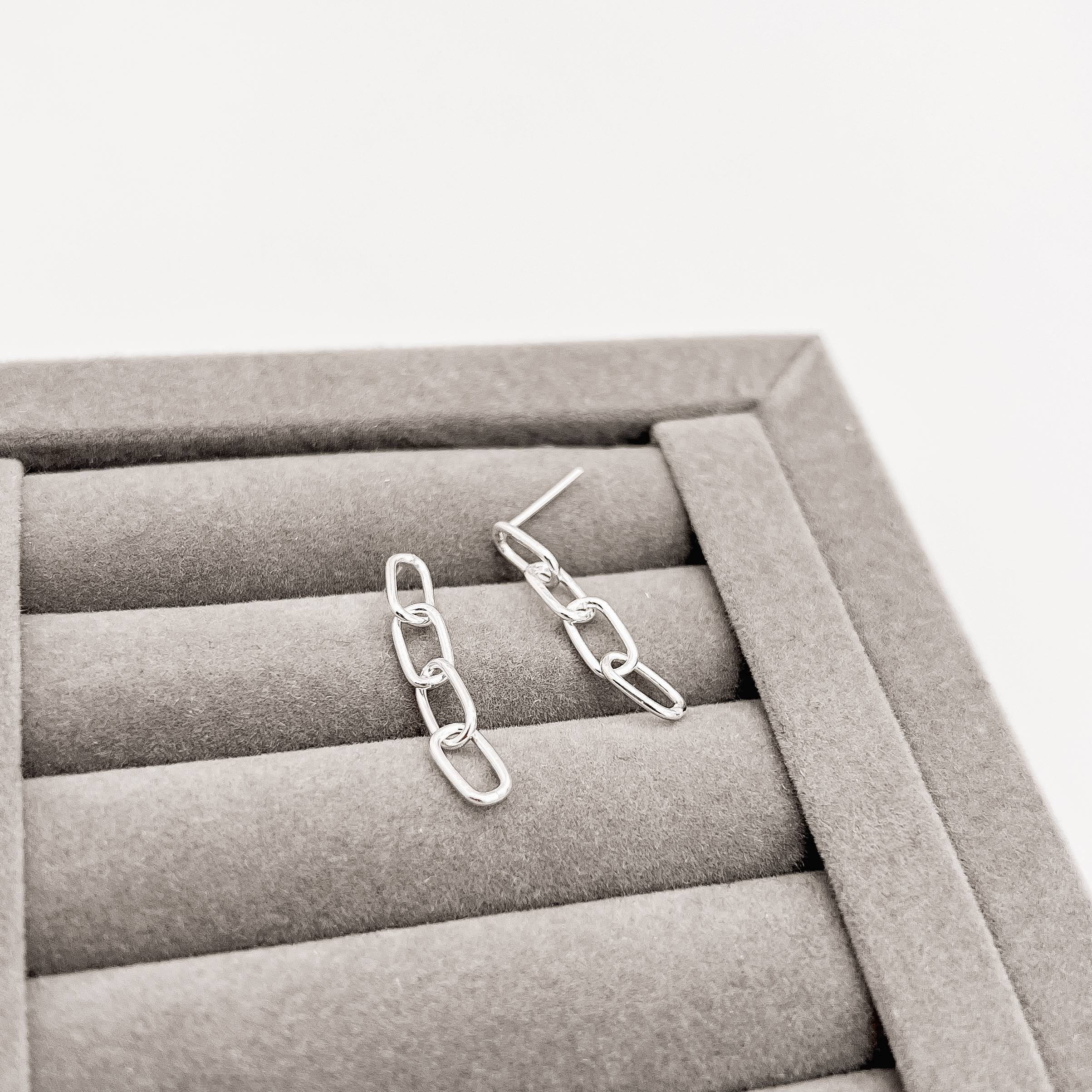 Imagem Secundária Brinco corrente 30mm