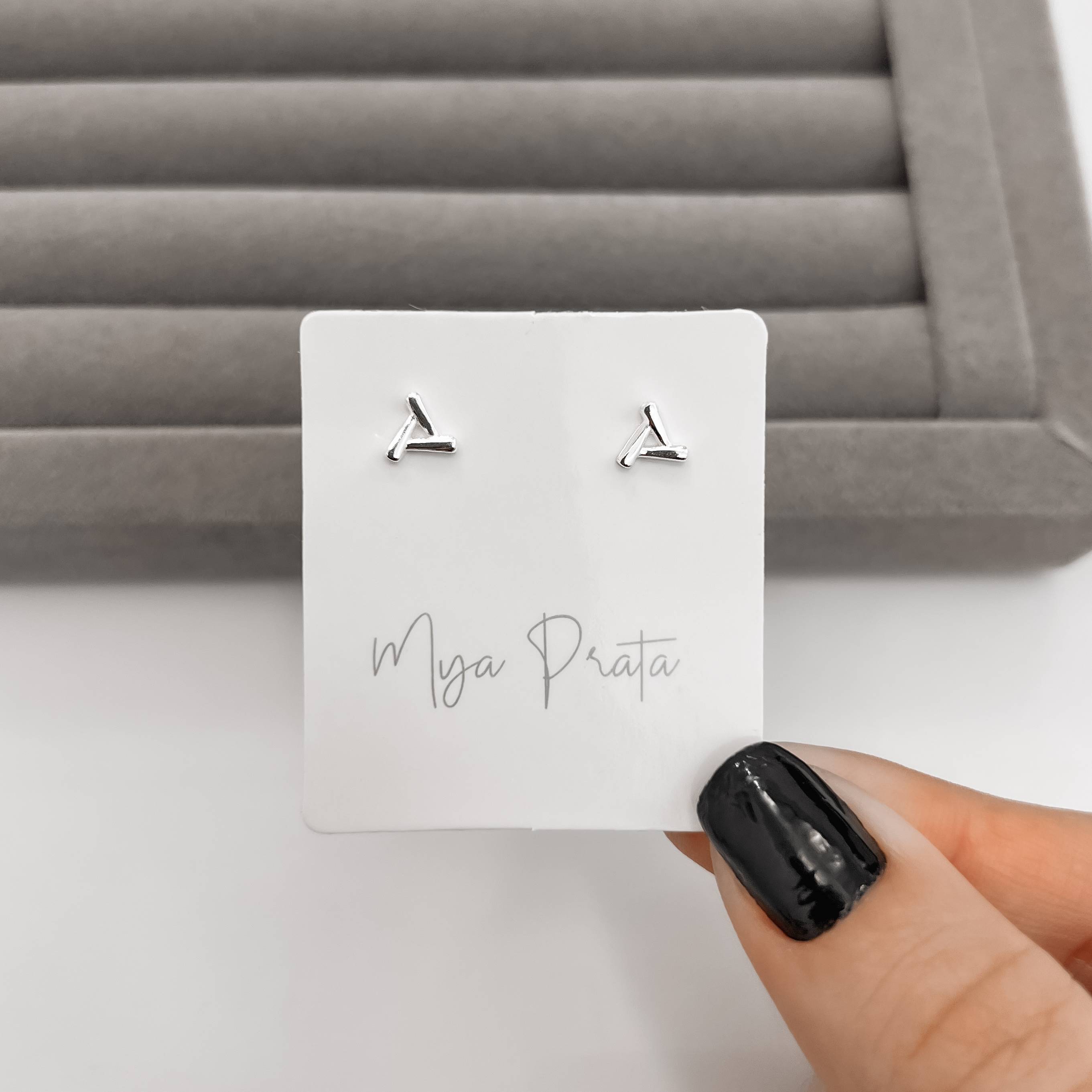 Imagem Secundária Brinco 3 palitos 6mm