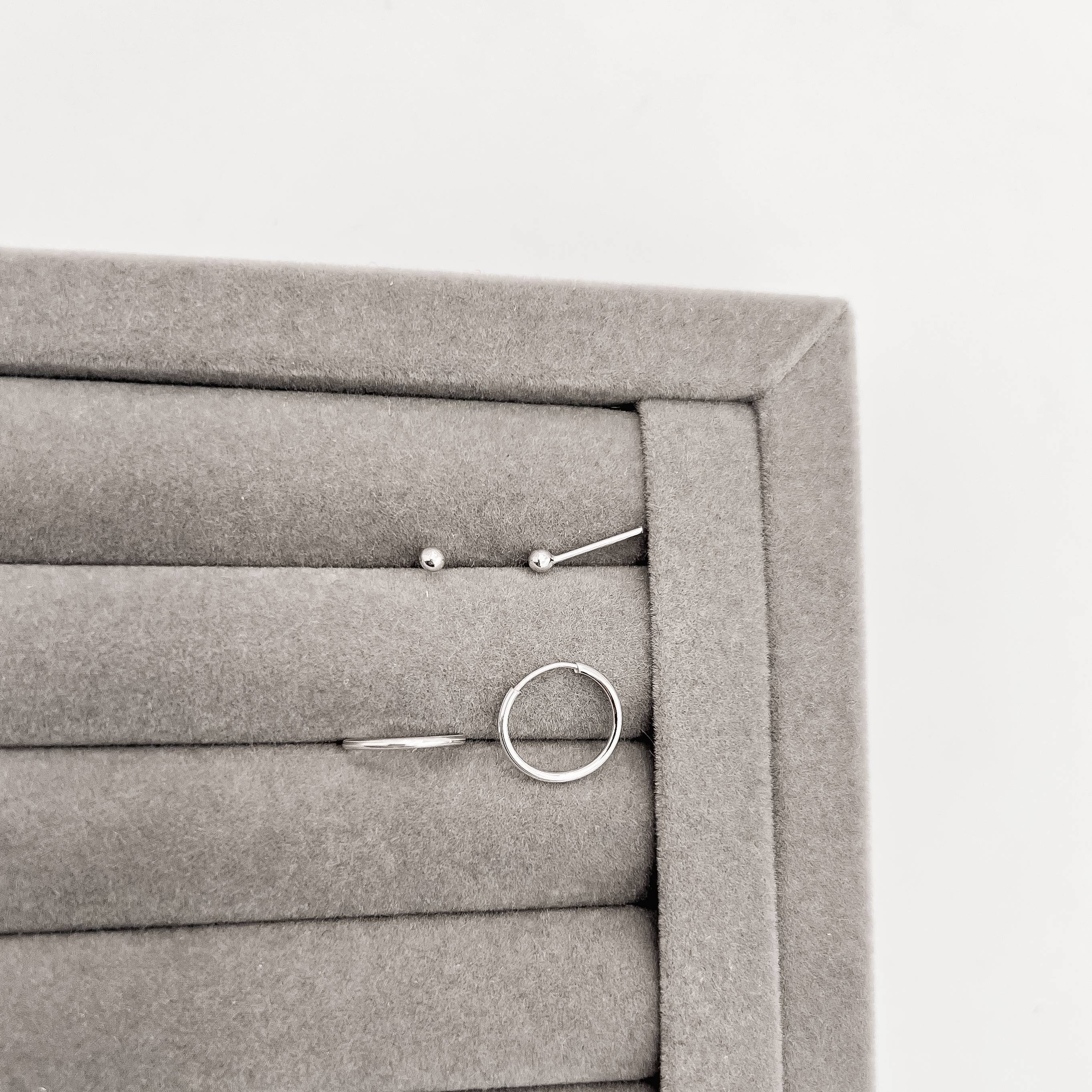 Dupla bola 2mm e argola 12mm