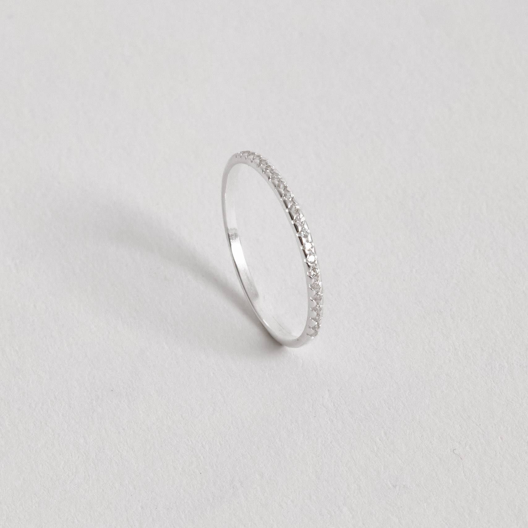 Imagem Anel fino meia aliança