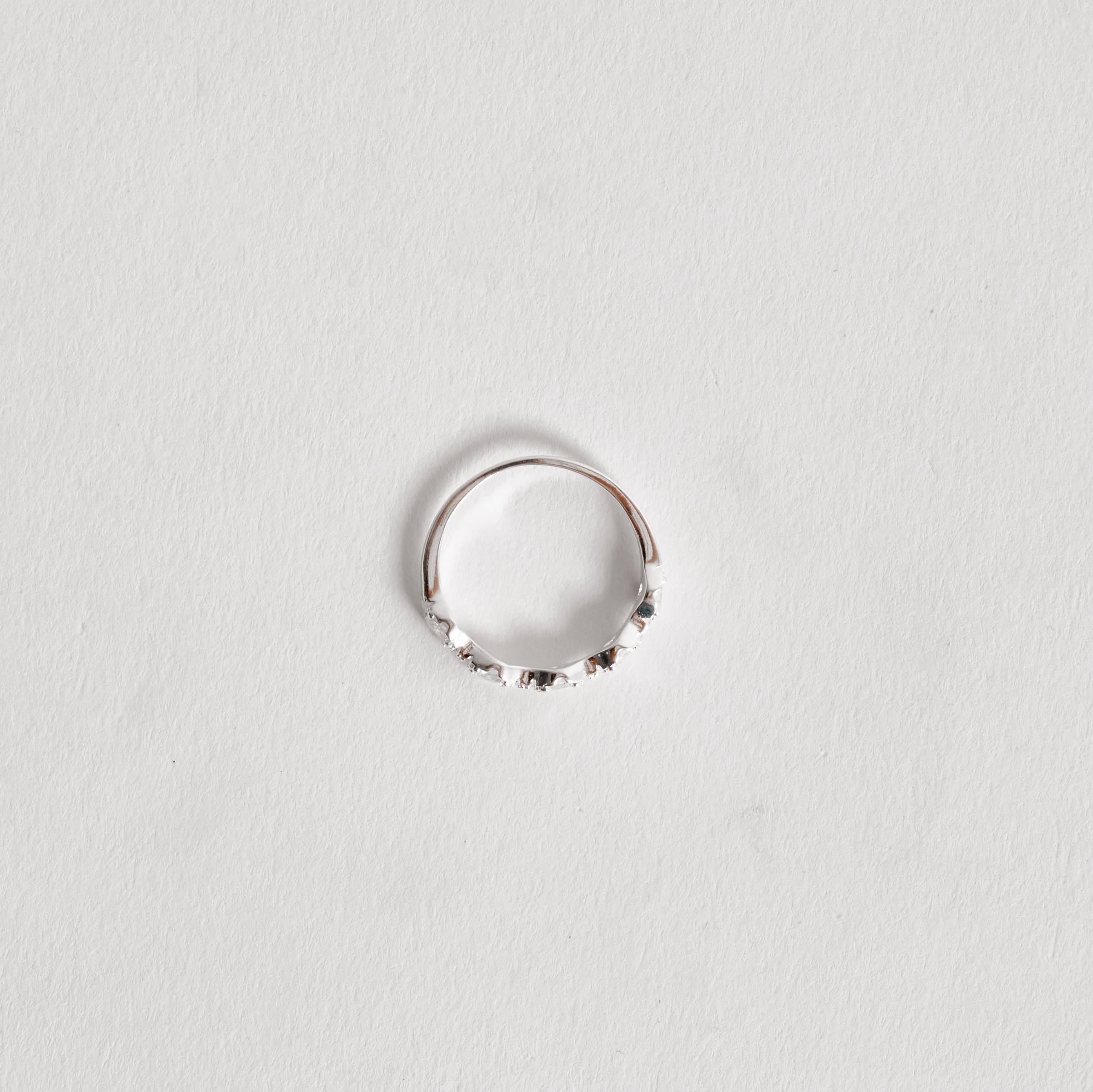 Imagem Secundária Anel meia aliança trabalhada