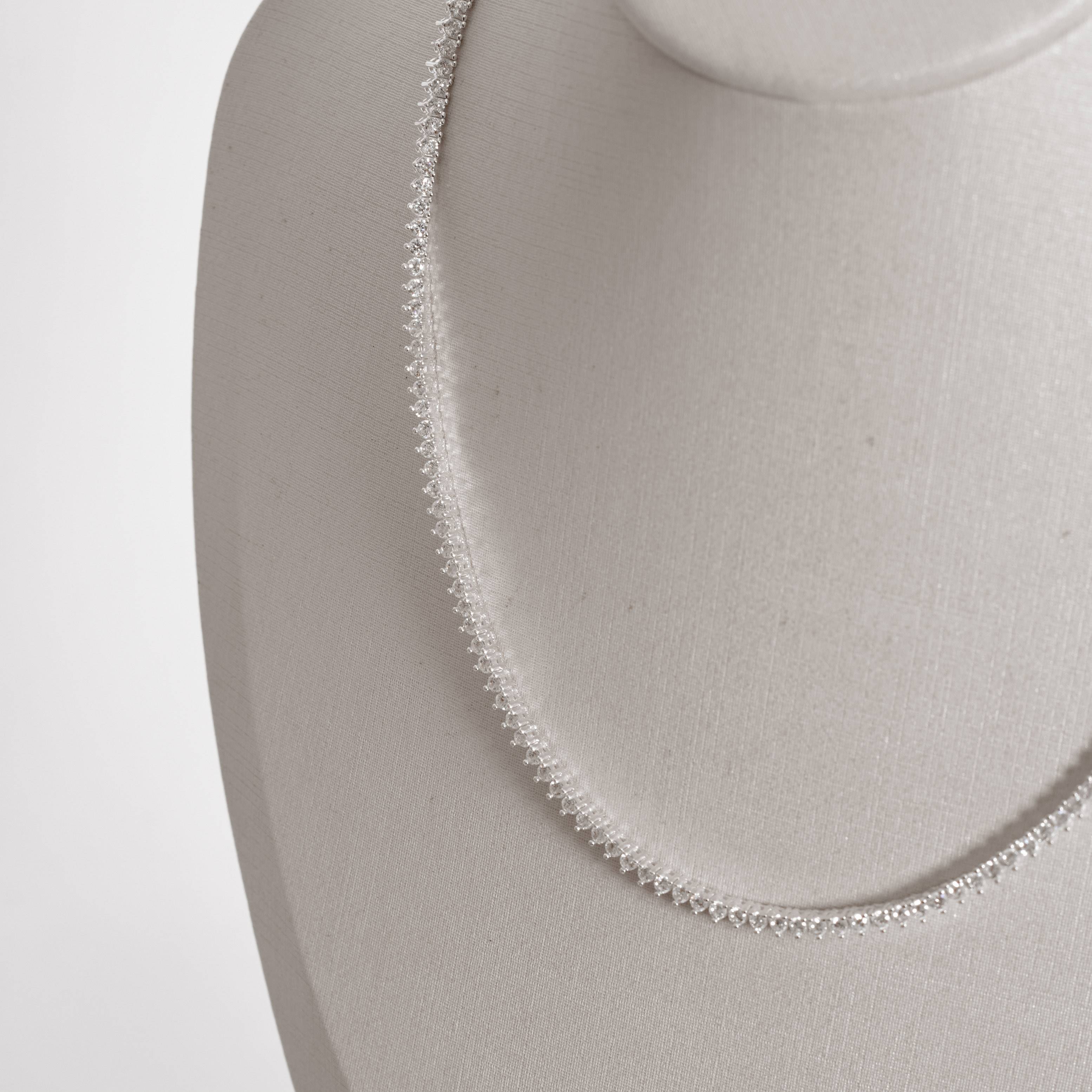 Imagem Colar Riviera 3 pontas 2.9 40cm fecho gaveta