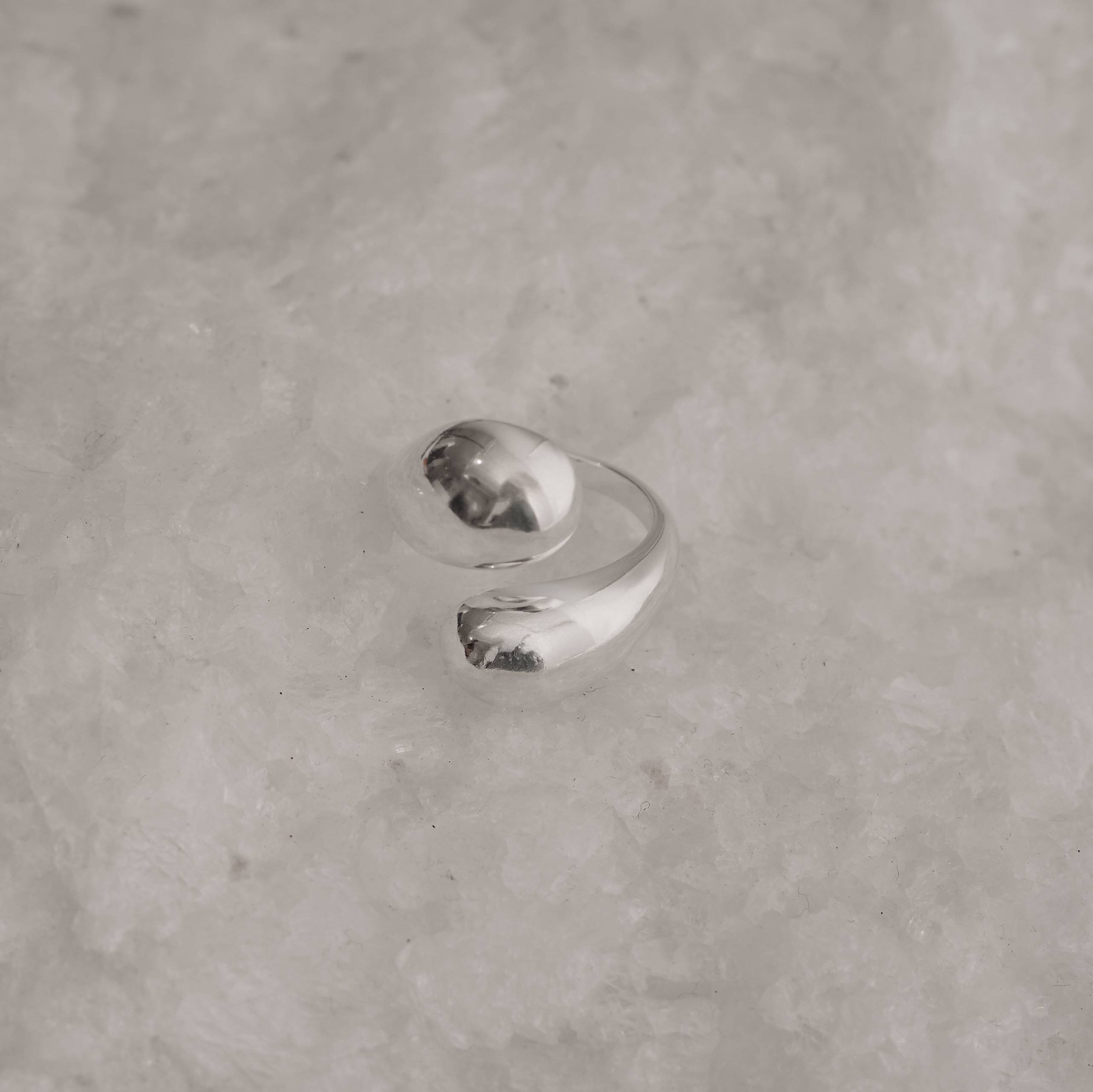 Imagem Secundária Anel largo gotas regulável P