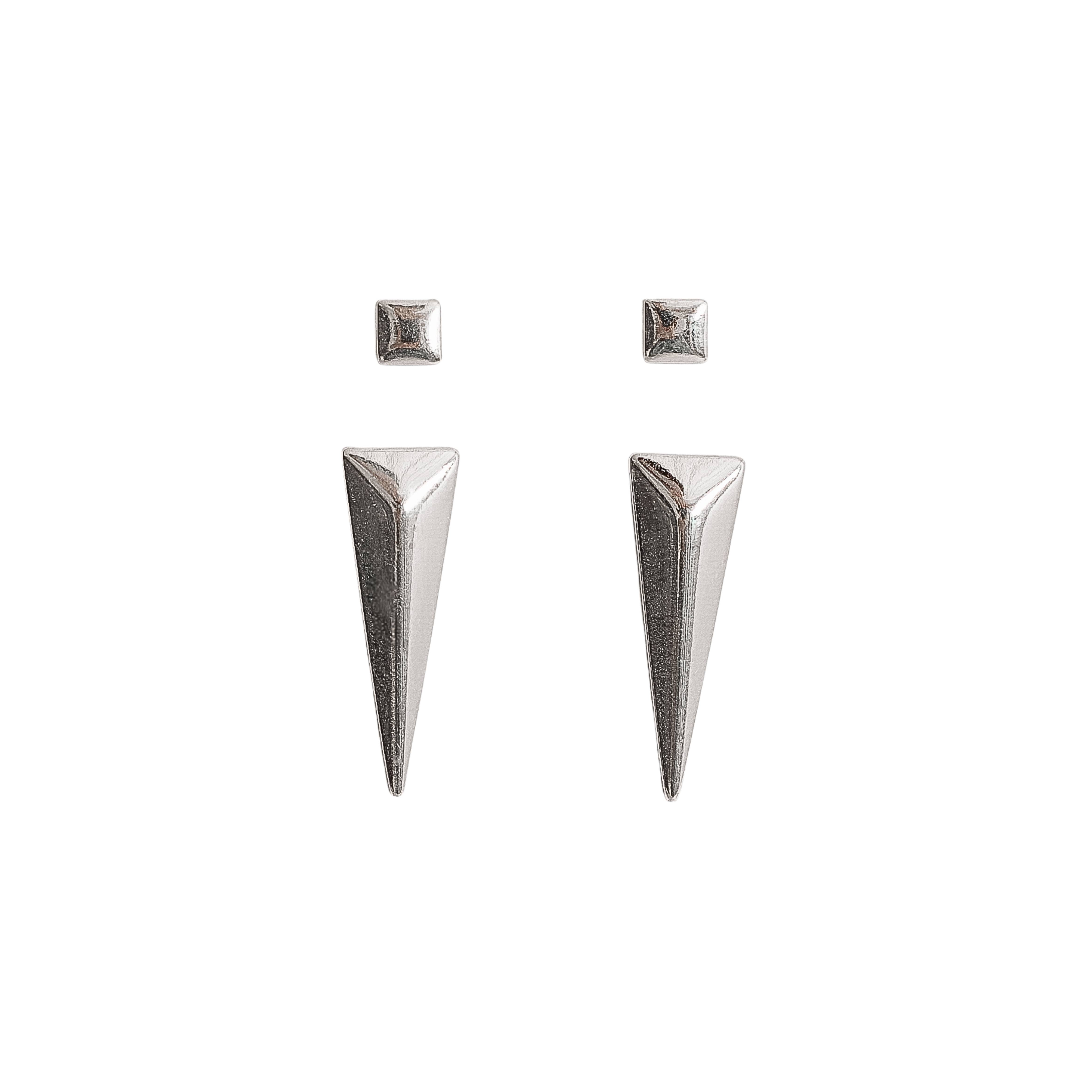 Dupla quadrado 3mm e triângulo isósceles 19mm