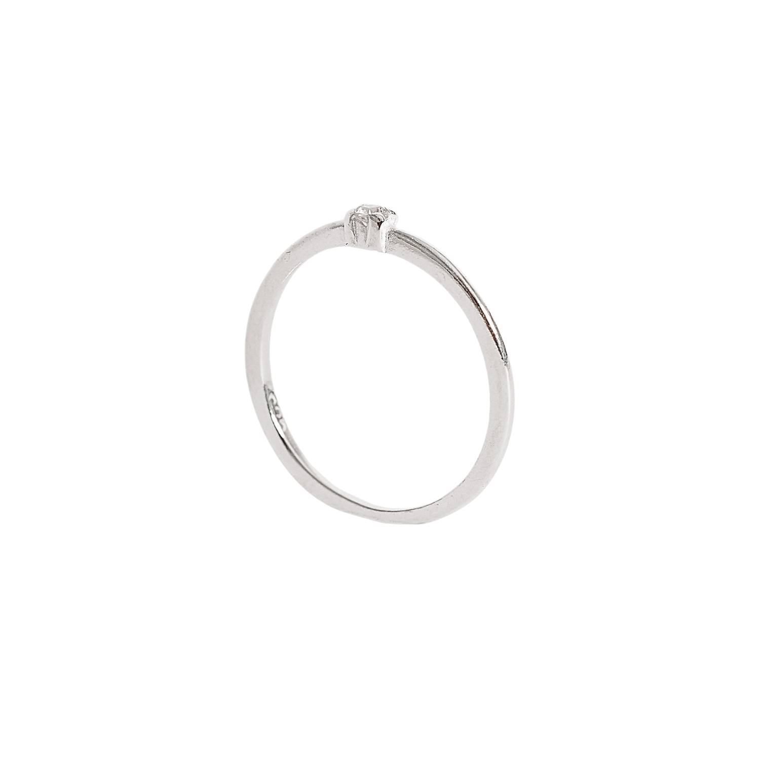 Imagem Anel solitário zircônia 2.5mm