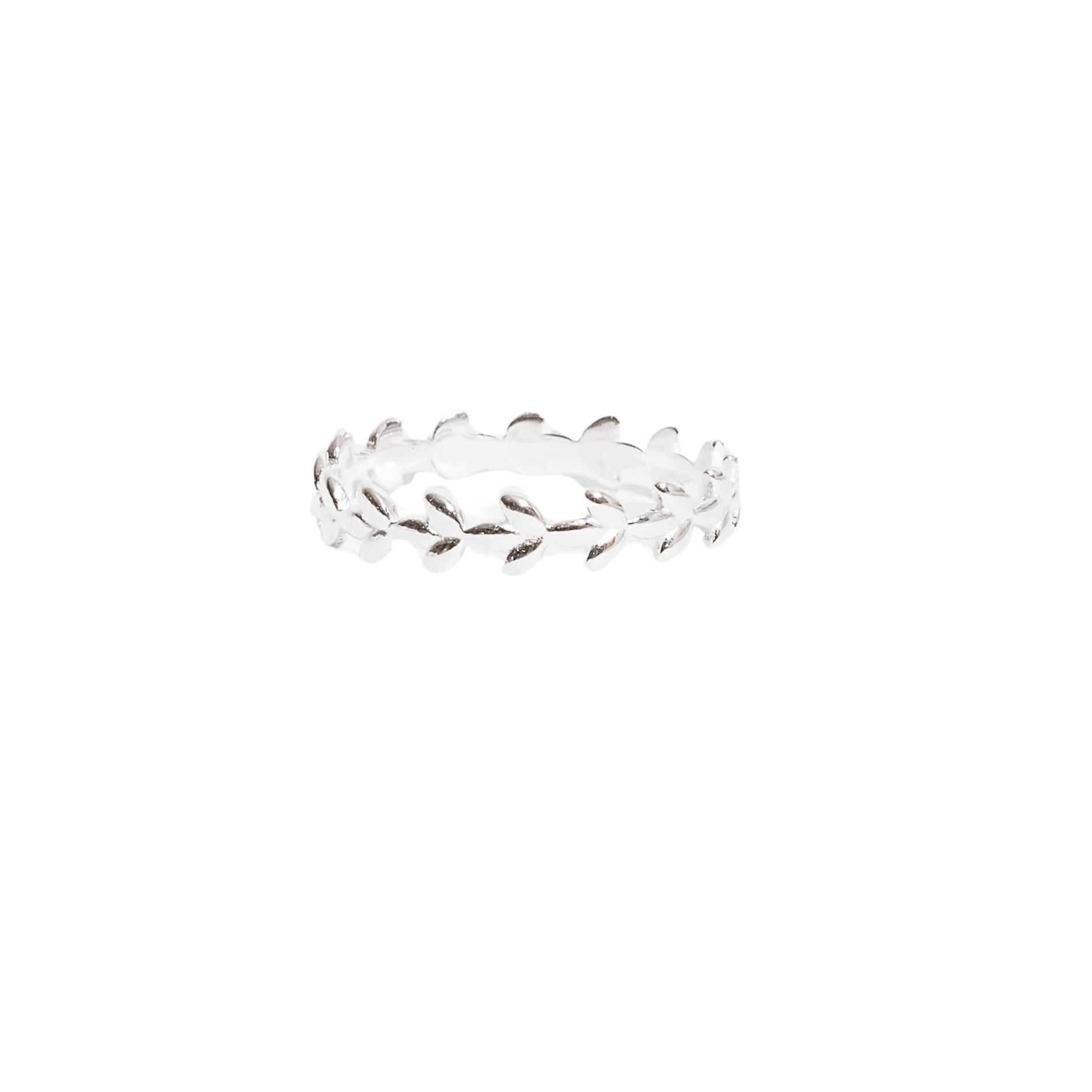 Anel mini folhas