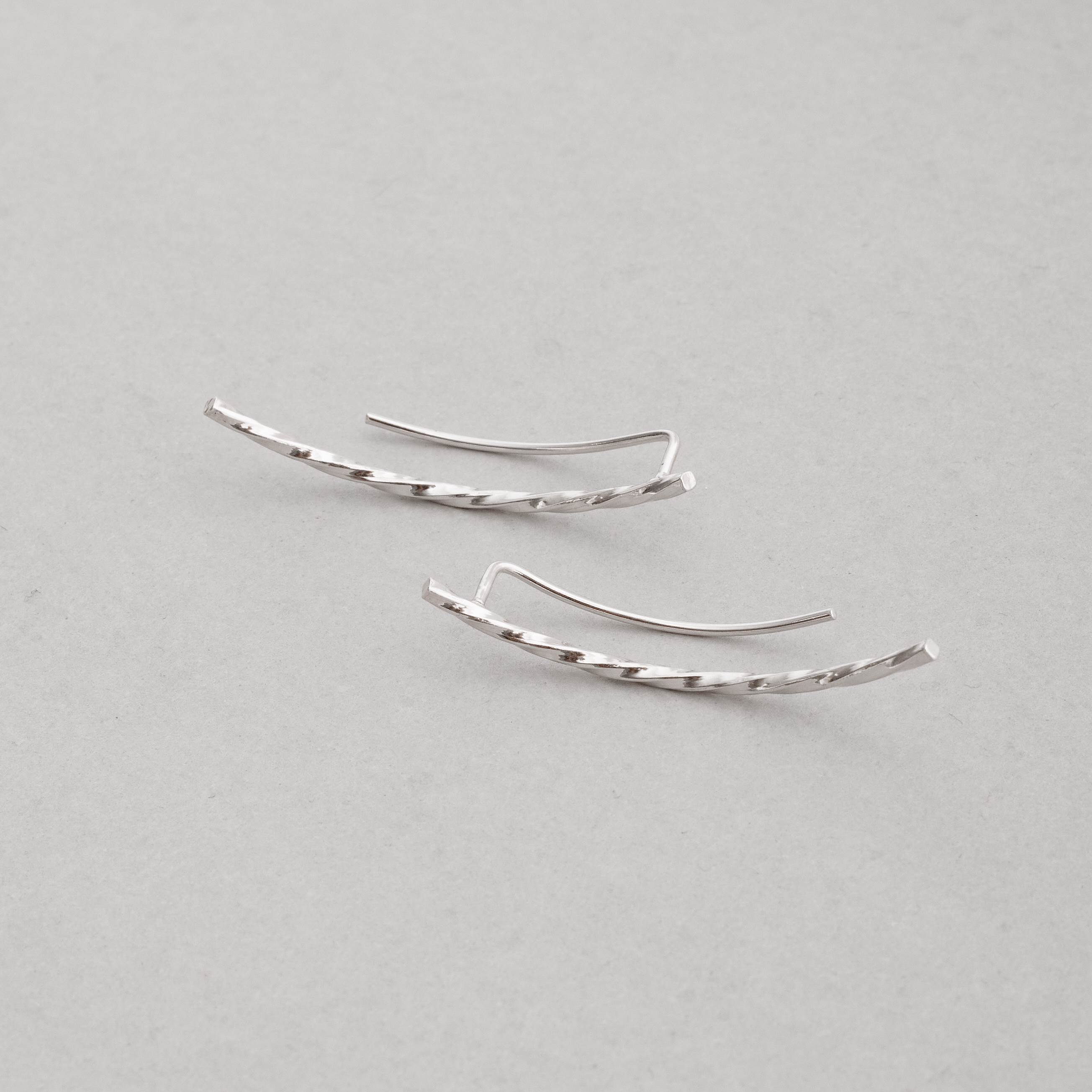 Imagem Secundária Brinco ear cuff fio torcido 40mm