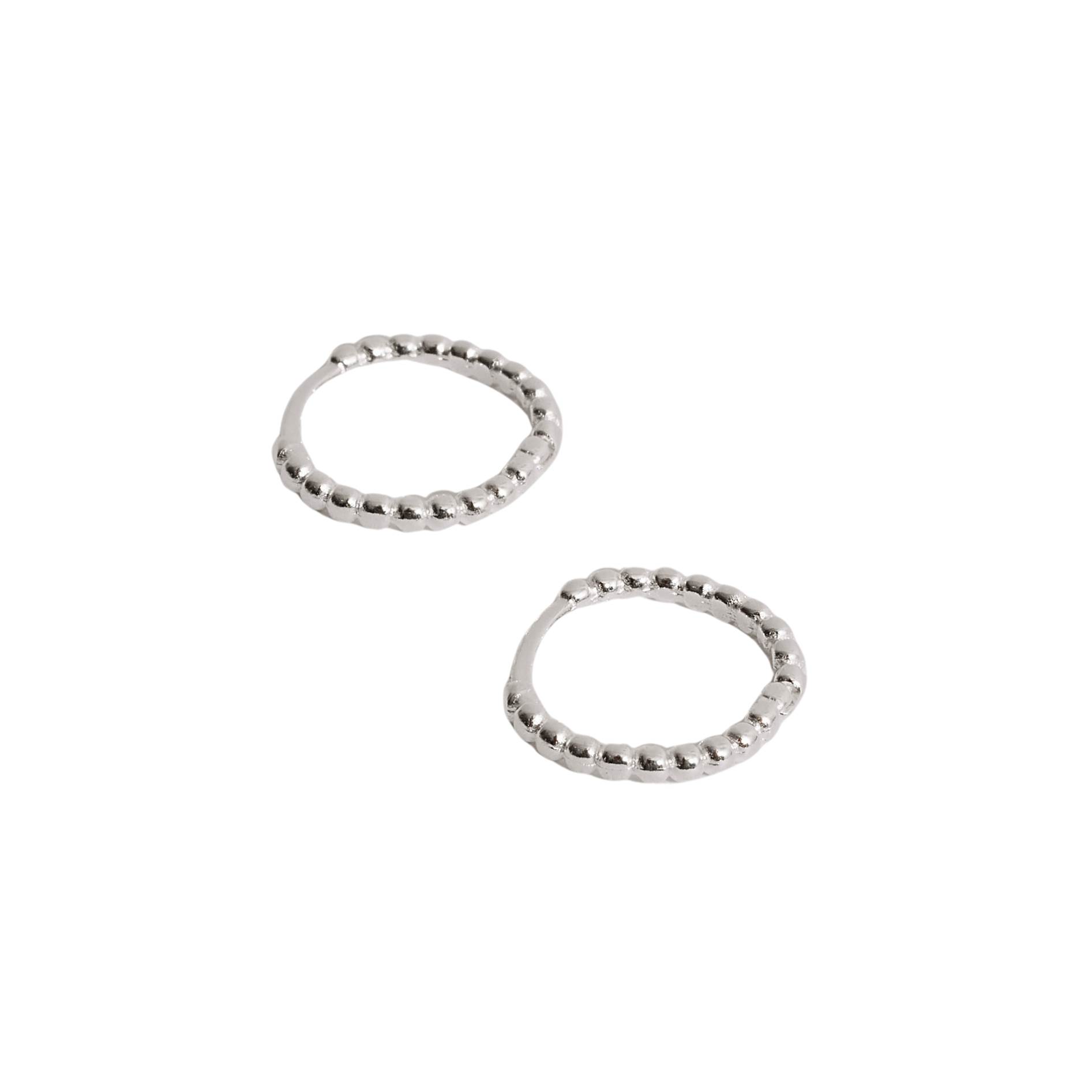 Imagem Argola click redonda 14mm fio bolinhas