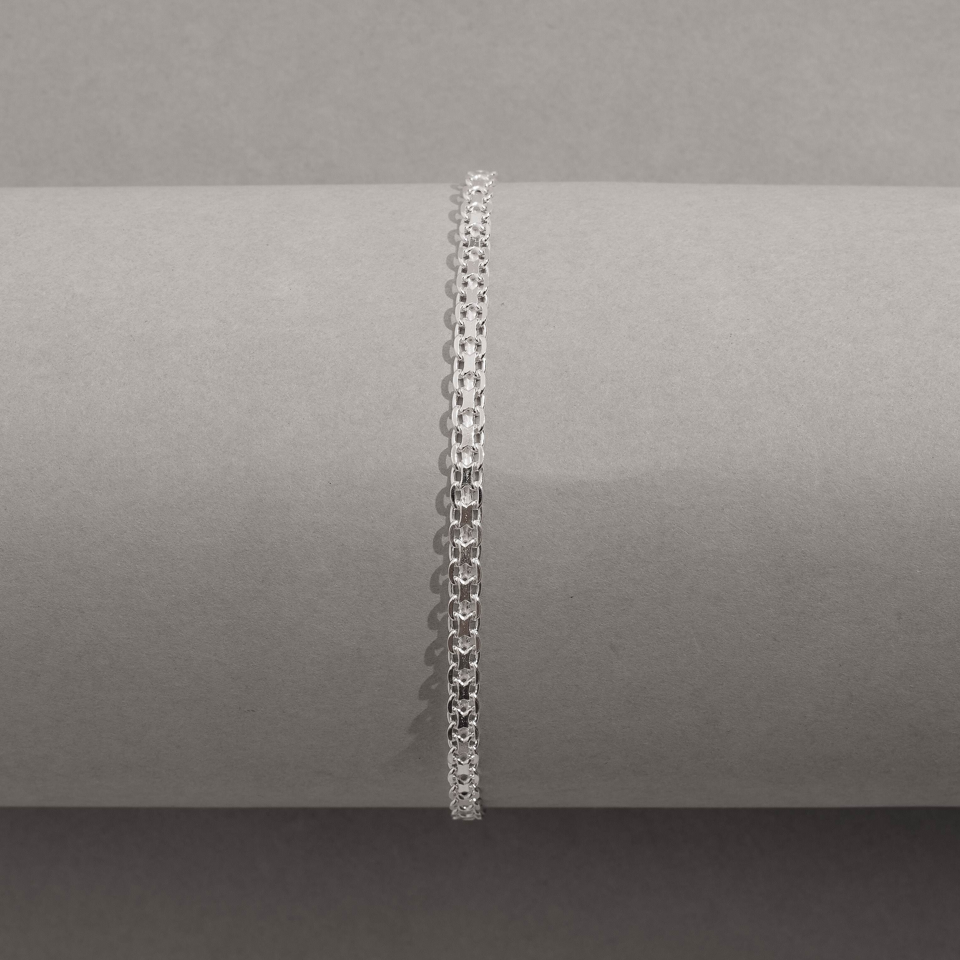 Imagem Secundária Pulseira corrente esteira cadeado 3.0 19cm