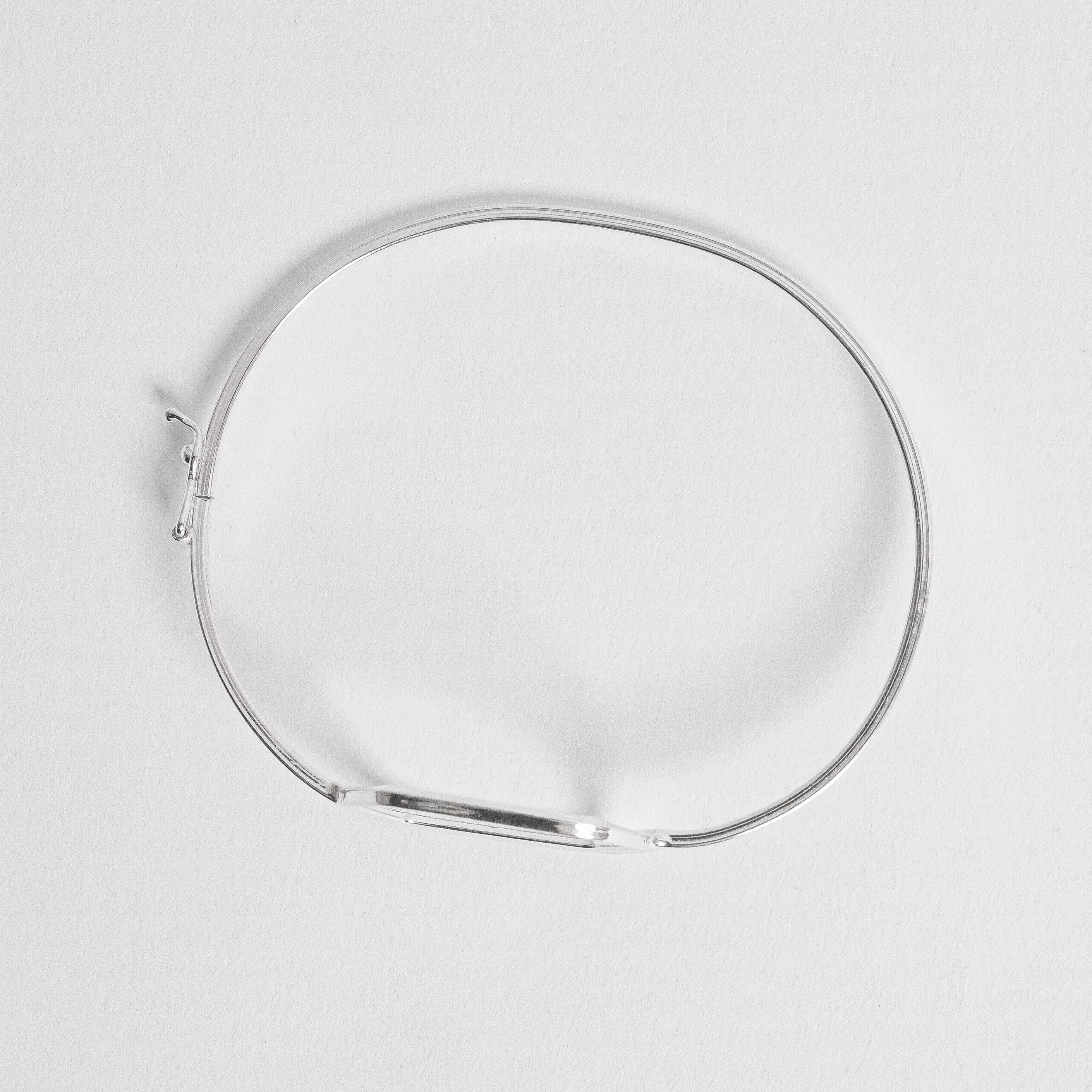 Imagem Secundária Bracelete fio quadrado entremeio hexágono