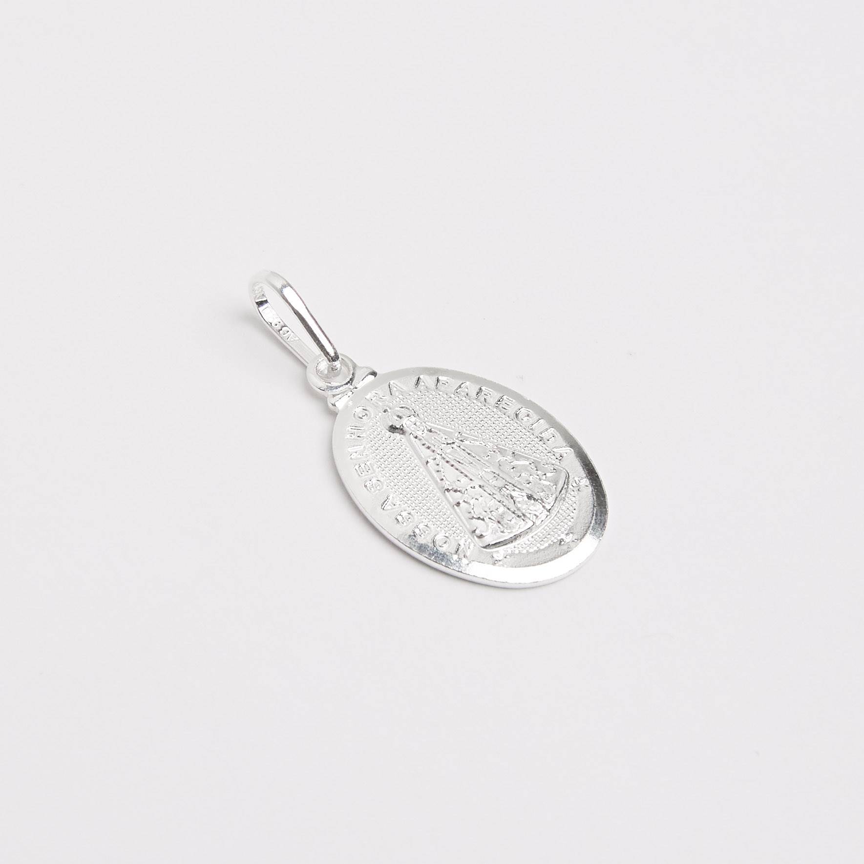 Pingente medalha Nsa. Sra. Aparecida 20mm