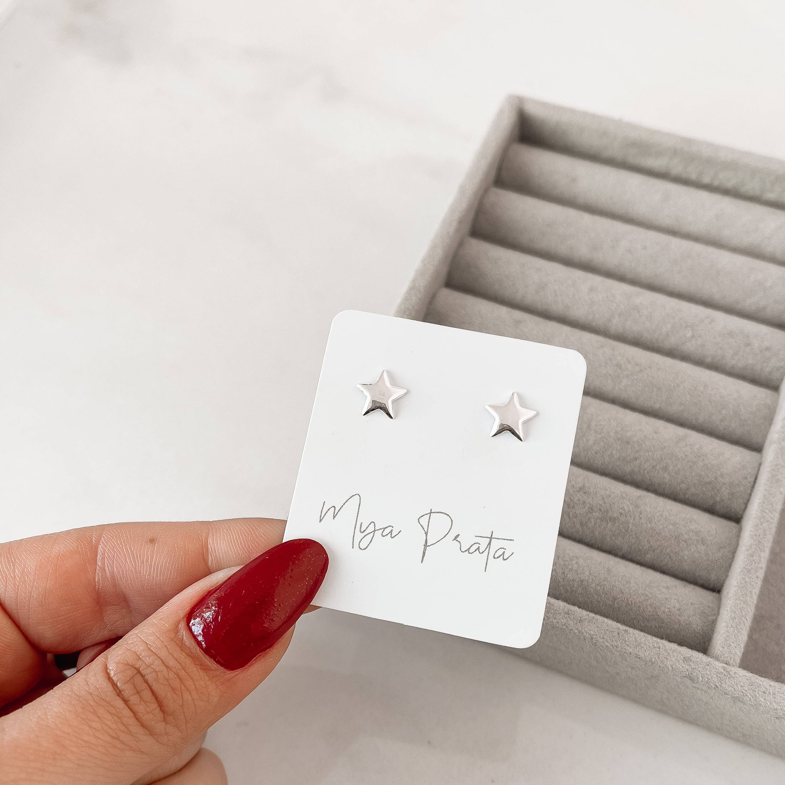 Imagem Brinco estrela 8mm