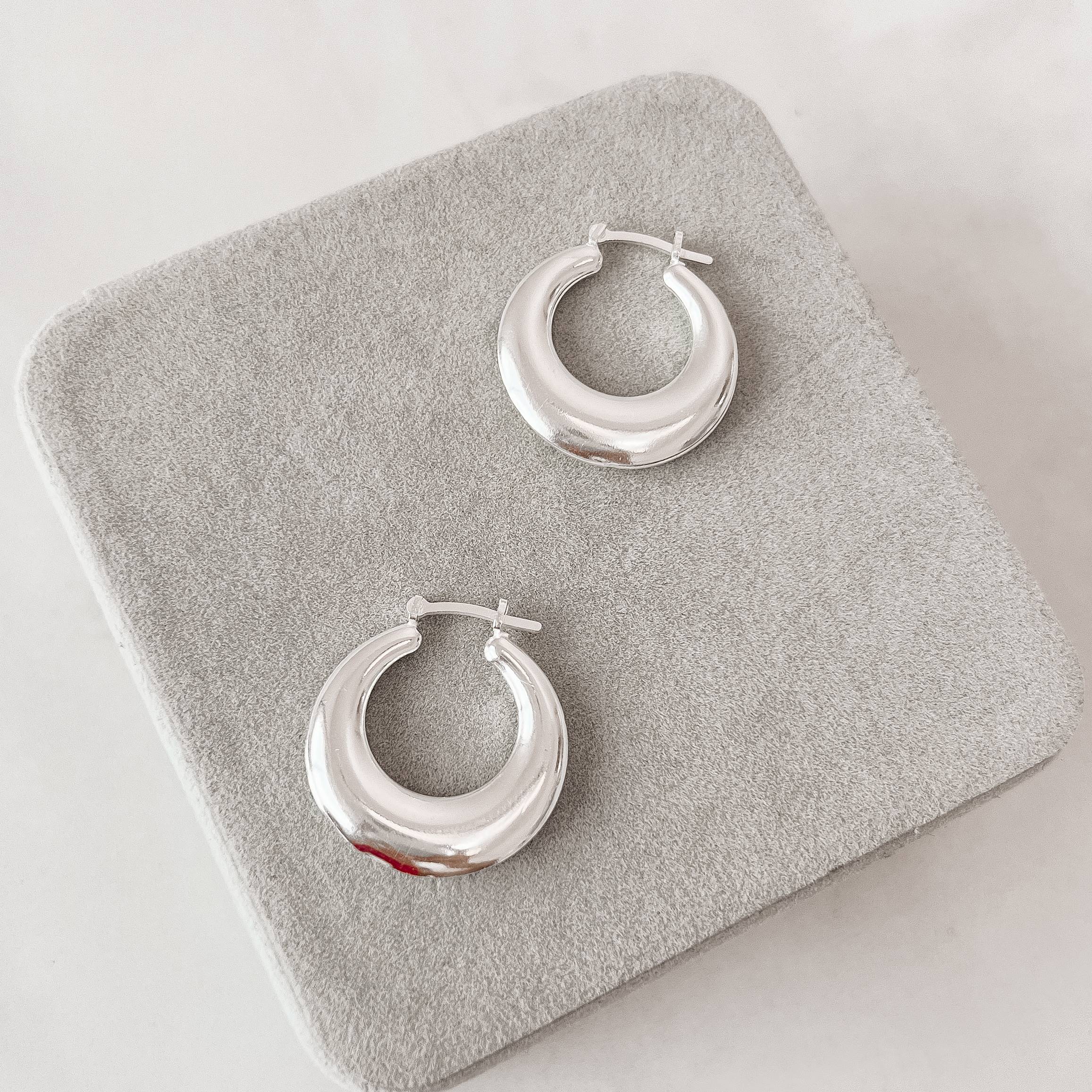 Imagem Argola larga pesada 25mm trava