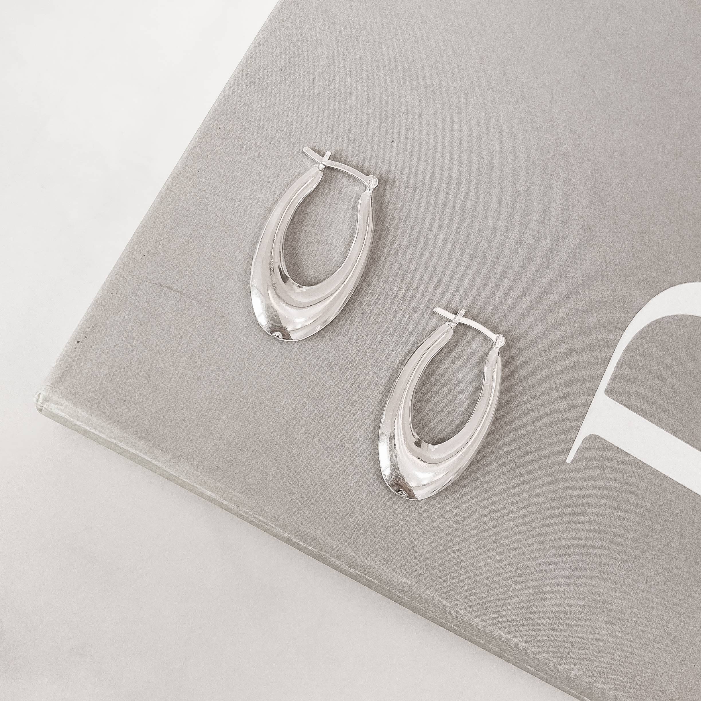 Argola oval 30mm trava