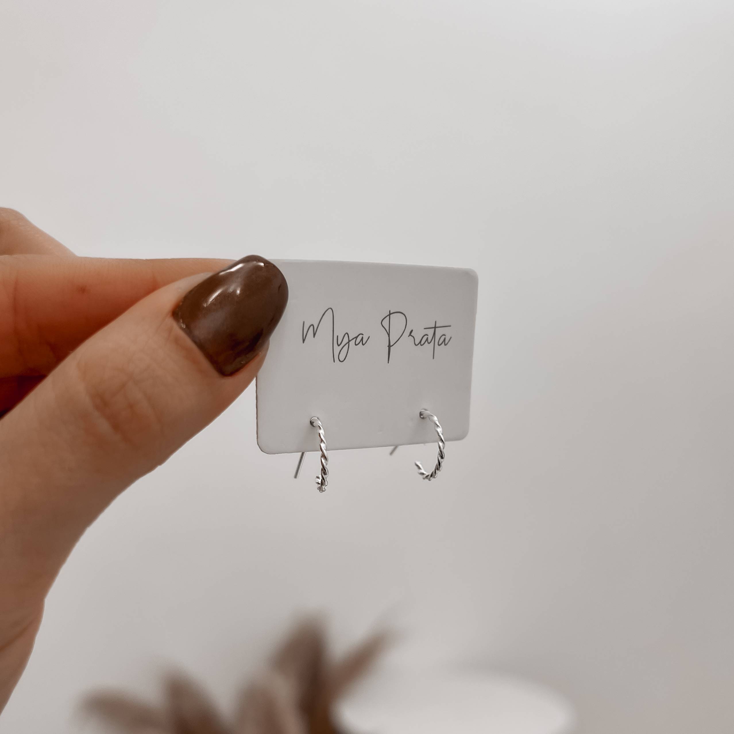 Imagem Secundária Argola fio torcido 11mm tarraxa