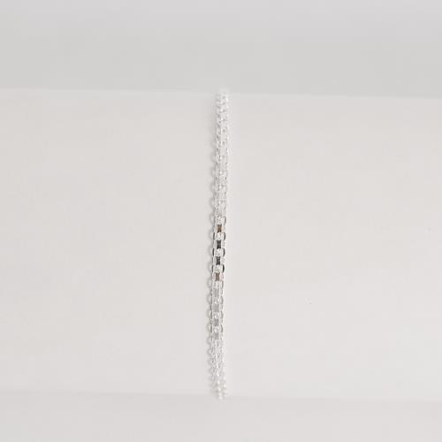 Pulseira corrente esteira 2.4 19cm