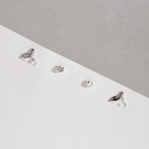 Dupla zircônia 3mm e sereia 8mm