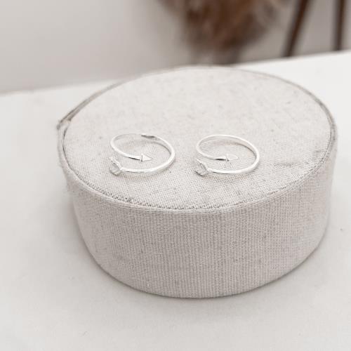 Anel flecha desenhada regulável P