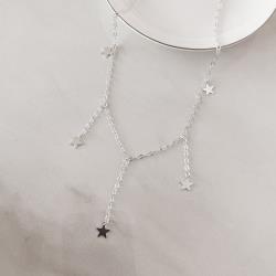 Gravatinha pingentes estrela 8mm 45cm