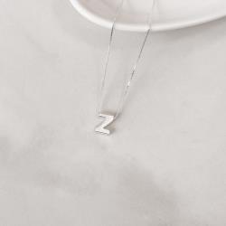 Colar letra Z 9mm 45cm