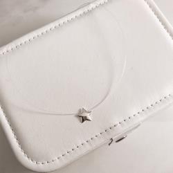 Colar nylon estrela 11mm 40cm