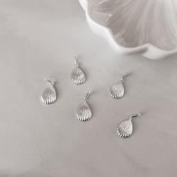 Pingente gota com vinco 16mm