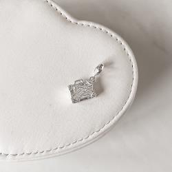 Berloque pingente mala de viagem 13mm