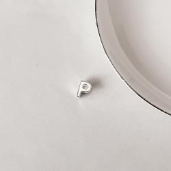 Berloque separador letra P 10mm