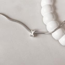 Berloque separador letra X 10mm