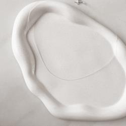 Colar nylon sem pingente 40cm