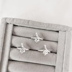 Anel cobra trabalhada