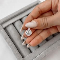 Berloque pingente medalha Química 14mm