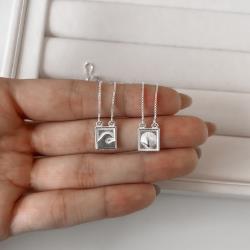 Escapulário placas onda e concha v15 60cm